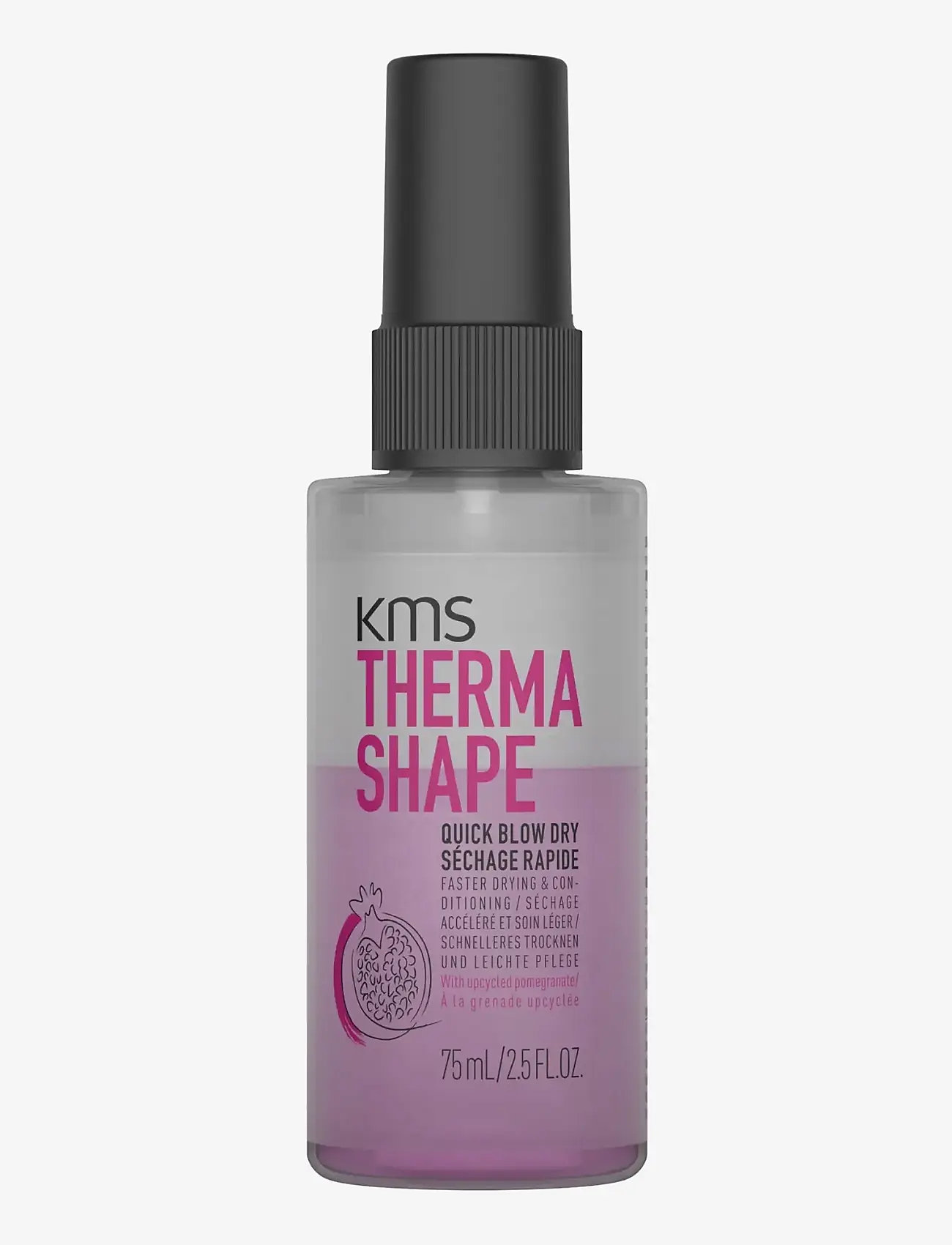 KMS Hair - Thermashape Quick Blow Dry - varmebeskyttelse - clear - 0