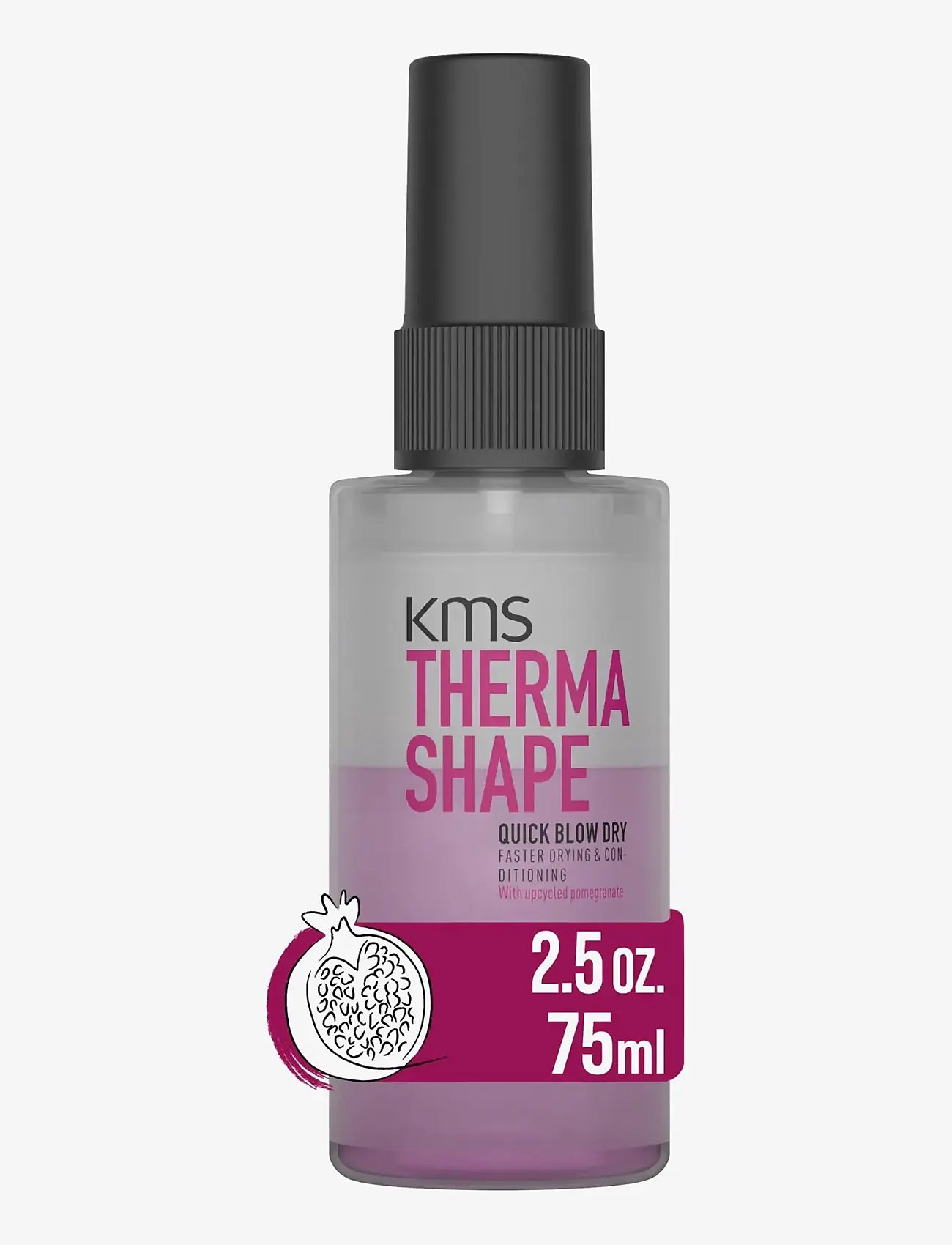 KMS Hair - Thermashape Quick Blow Dry - varmebeskyttelse - clear - 1