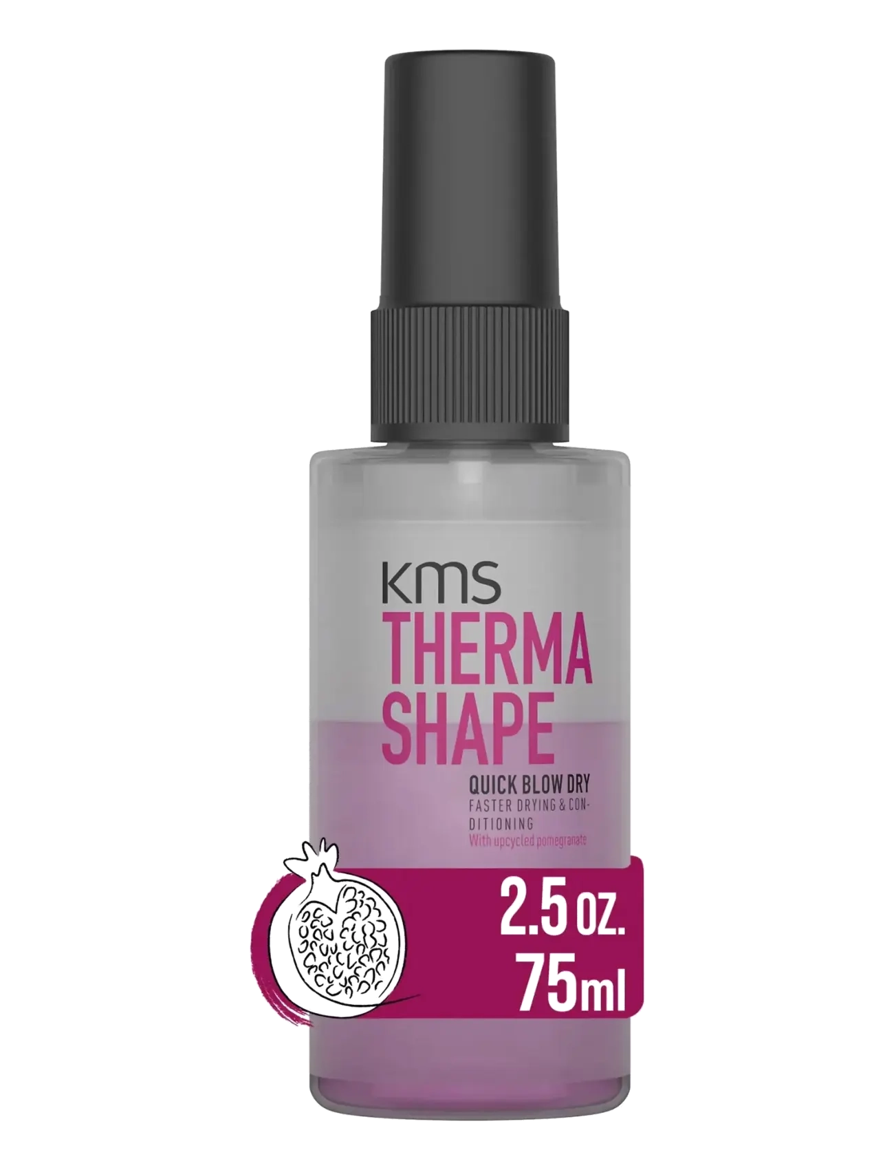 KMS Hair - Thermashape Quick Blow Dry - lämpösuojat - clear - 1