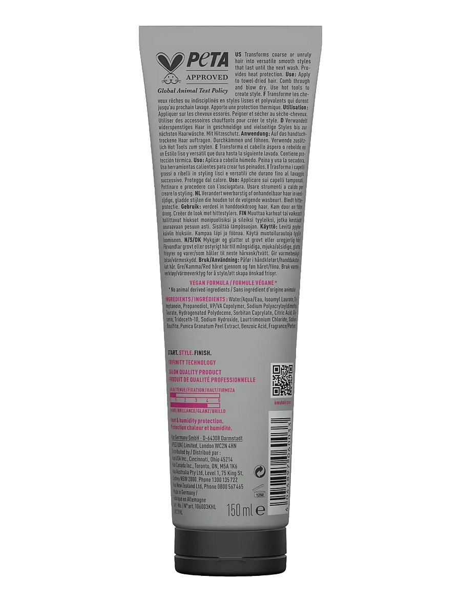 KMS Hair - Thermashape Straightening Creme - cream - clear - 2