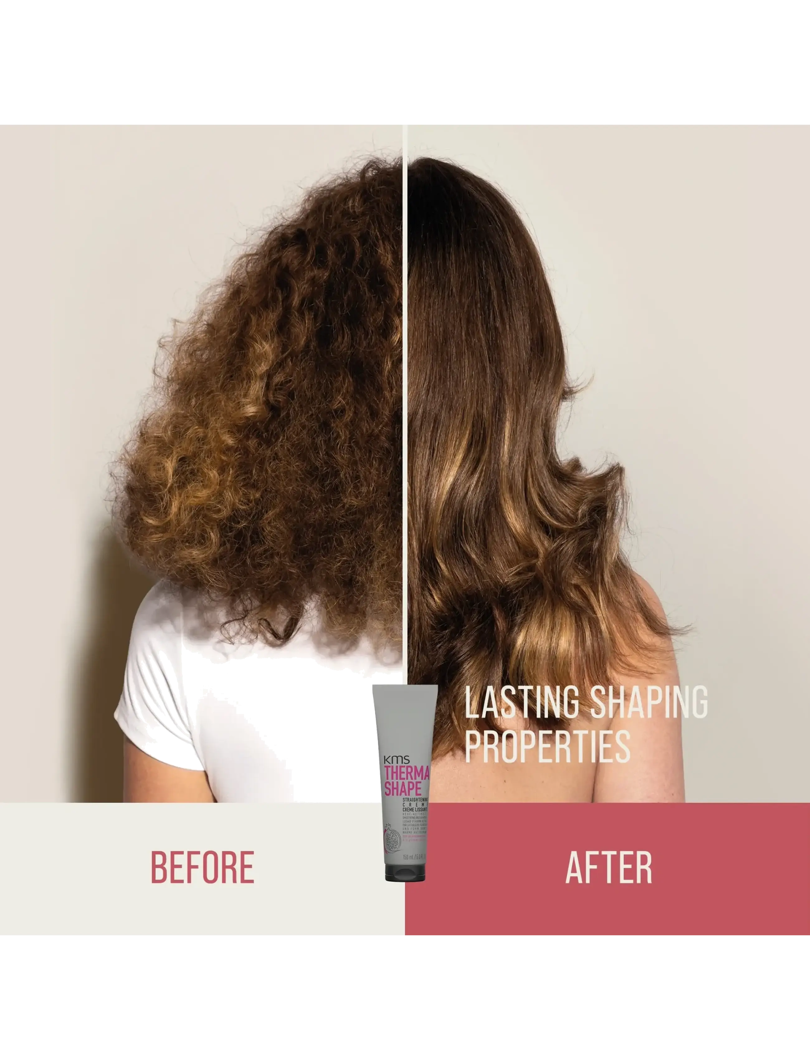 KMS Hair - Thermashape Straightening Creme - cream - clear - 3