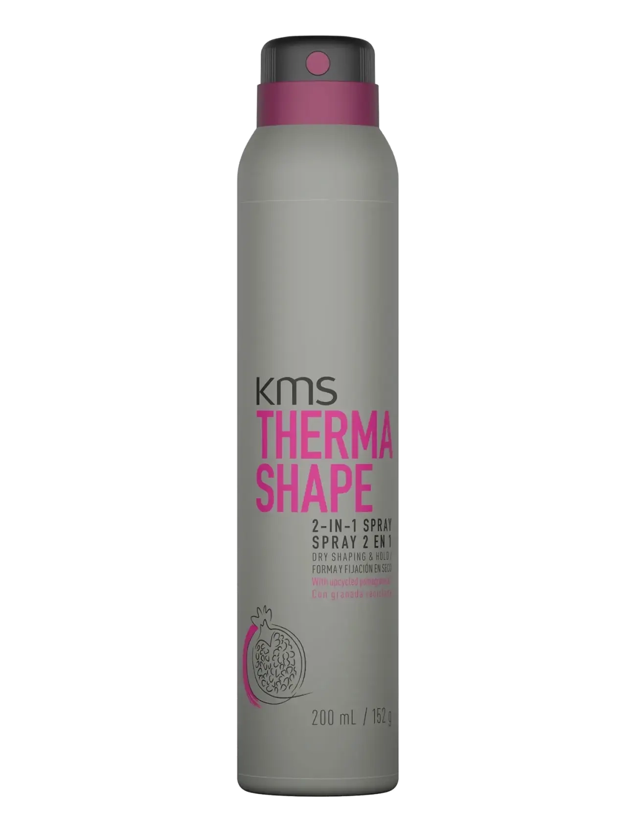 KMS Hair Thermashape 2-In-1 Spray, Hårspray & Foam, Nude, Str: 200 ML