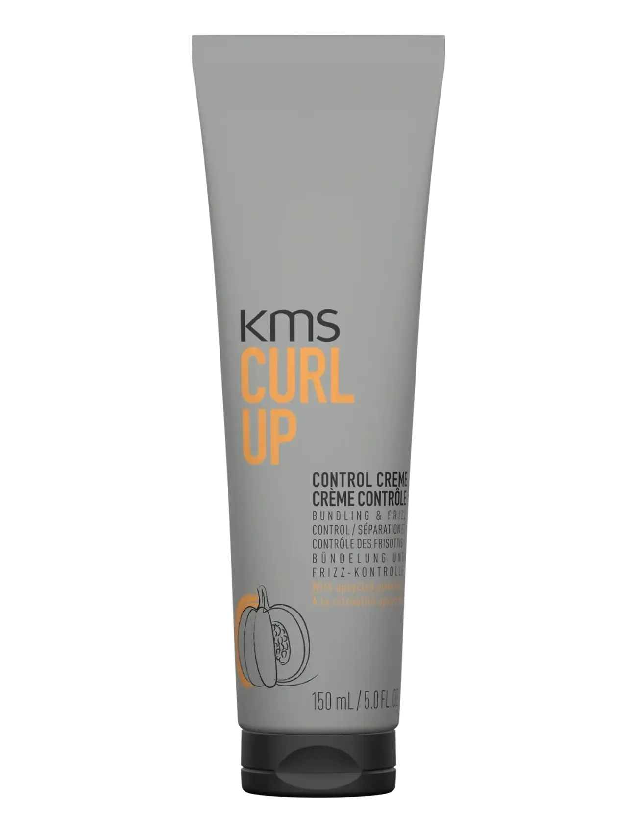 KMS Hair Curlup Control Creme, 150 ml, Nude, Styling > Stylingcreme, Dame