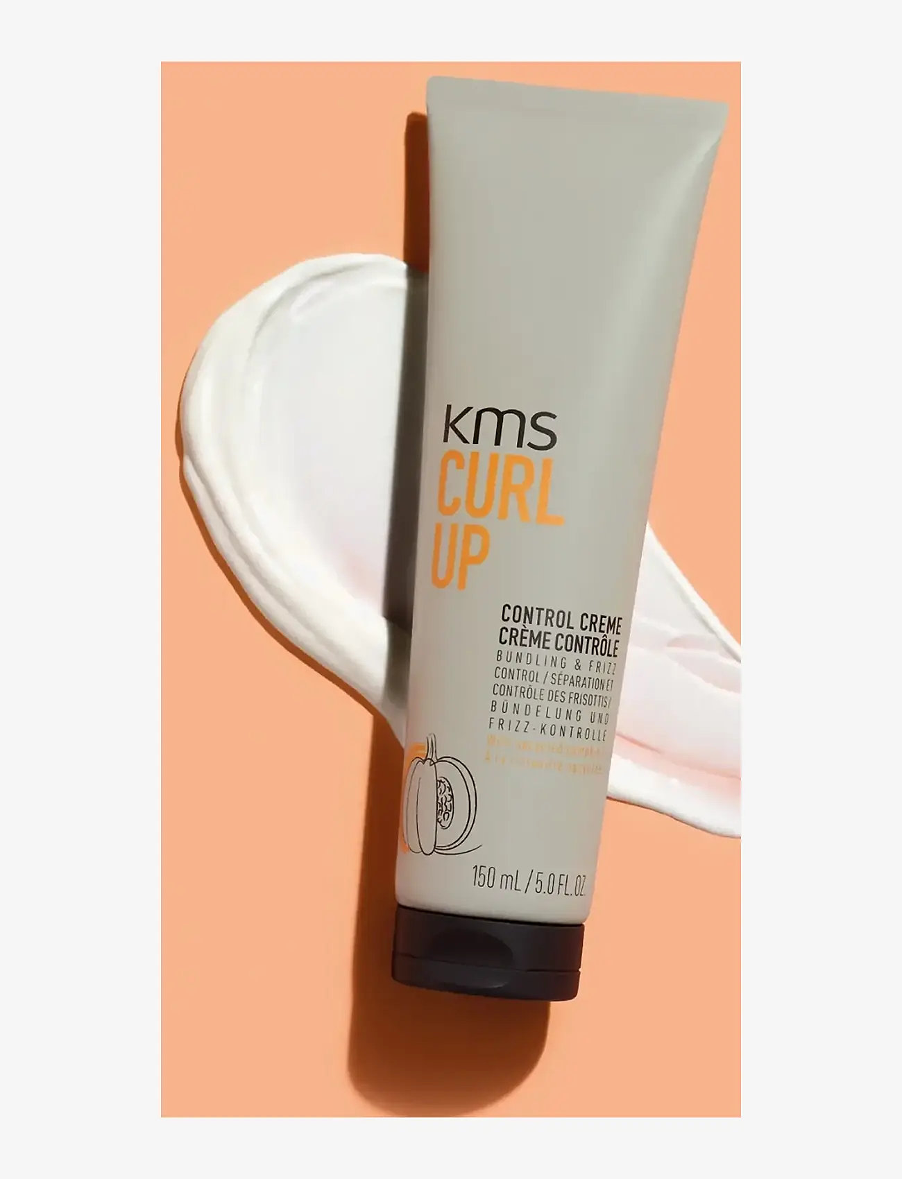 KMS Hair - Curlup Control Creme - cream - clear - 4