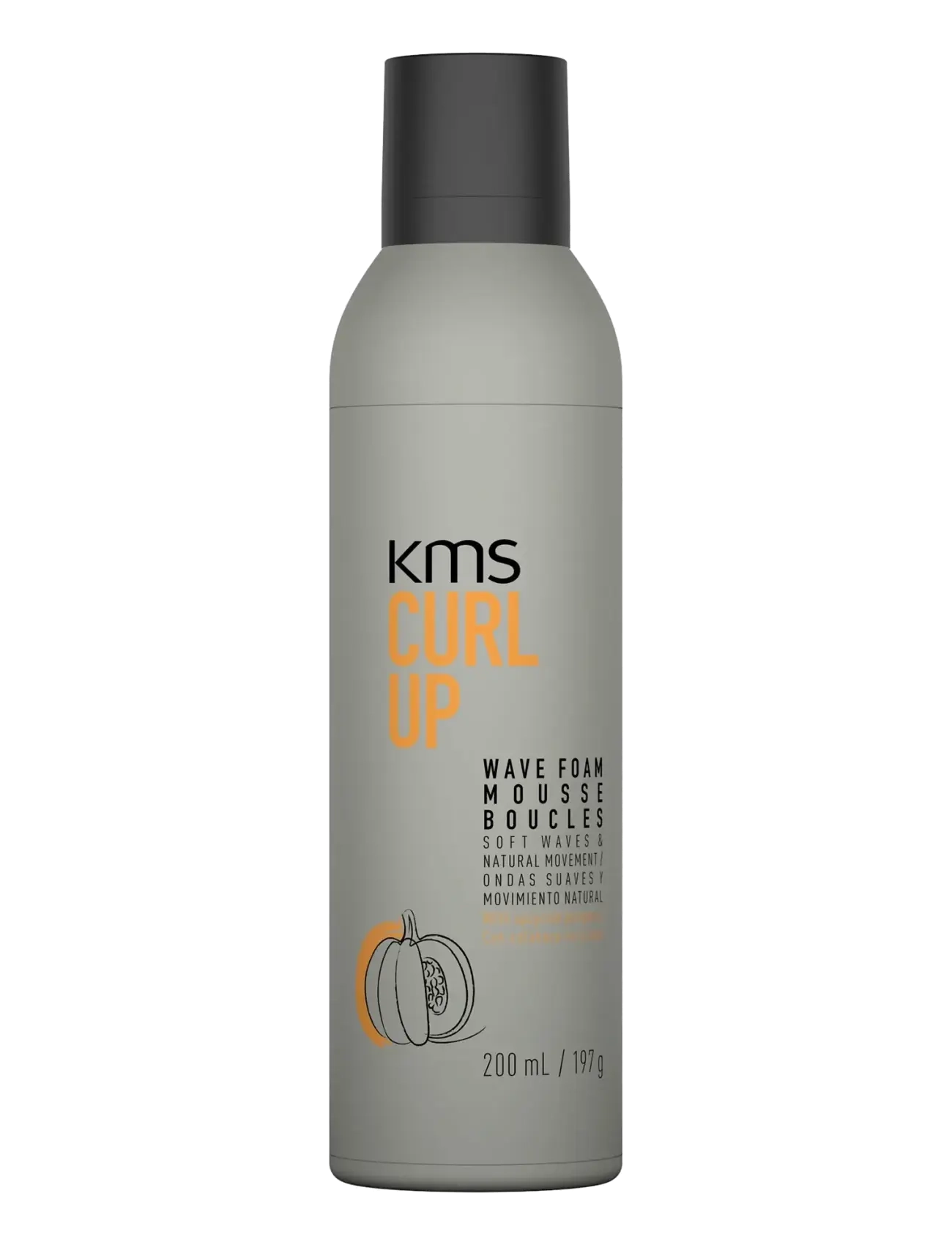 KMS Hair Curlup Wave Foam, 200 ml, Nude, Styling > Hårmousse-Skum, Dame