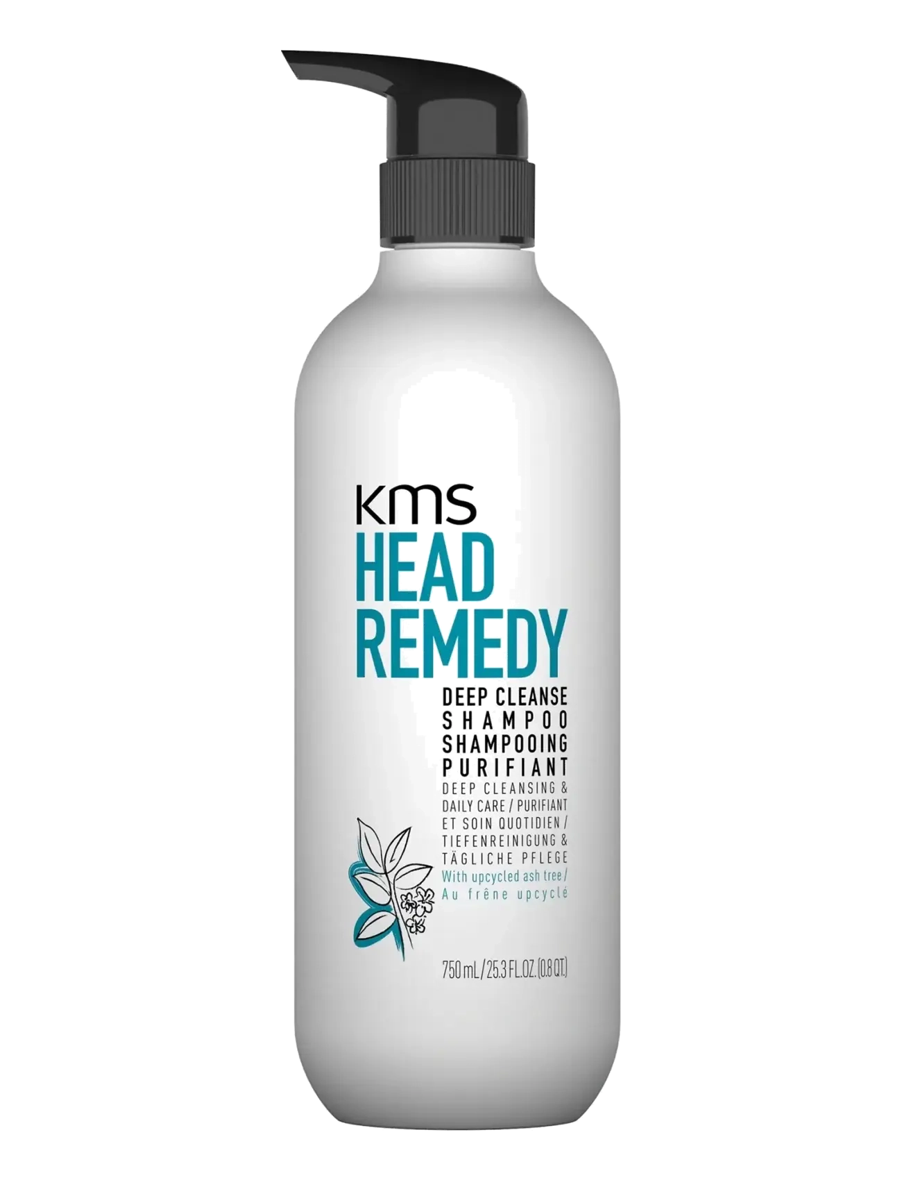 KMS Hair Headremedy Deep Cleanse Shampoo, Shampoo, Nude, Str: 750 ML