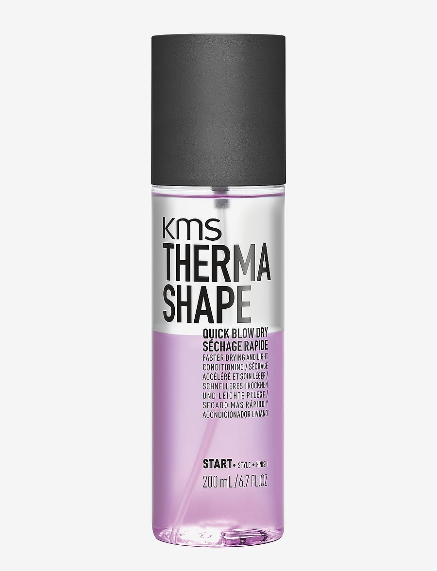 KMS Hair - THERMA SHAPE Quick Blow Dry 200ml - sommarens hårprodukter - clear - 1