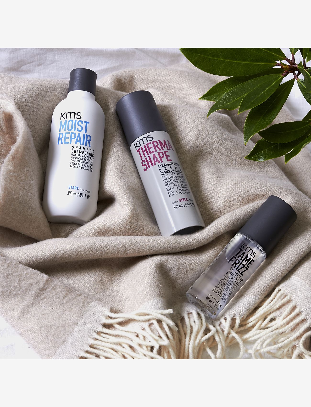 KMS Hair - Therma Shape Straightening Creme - cream - clear - 4