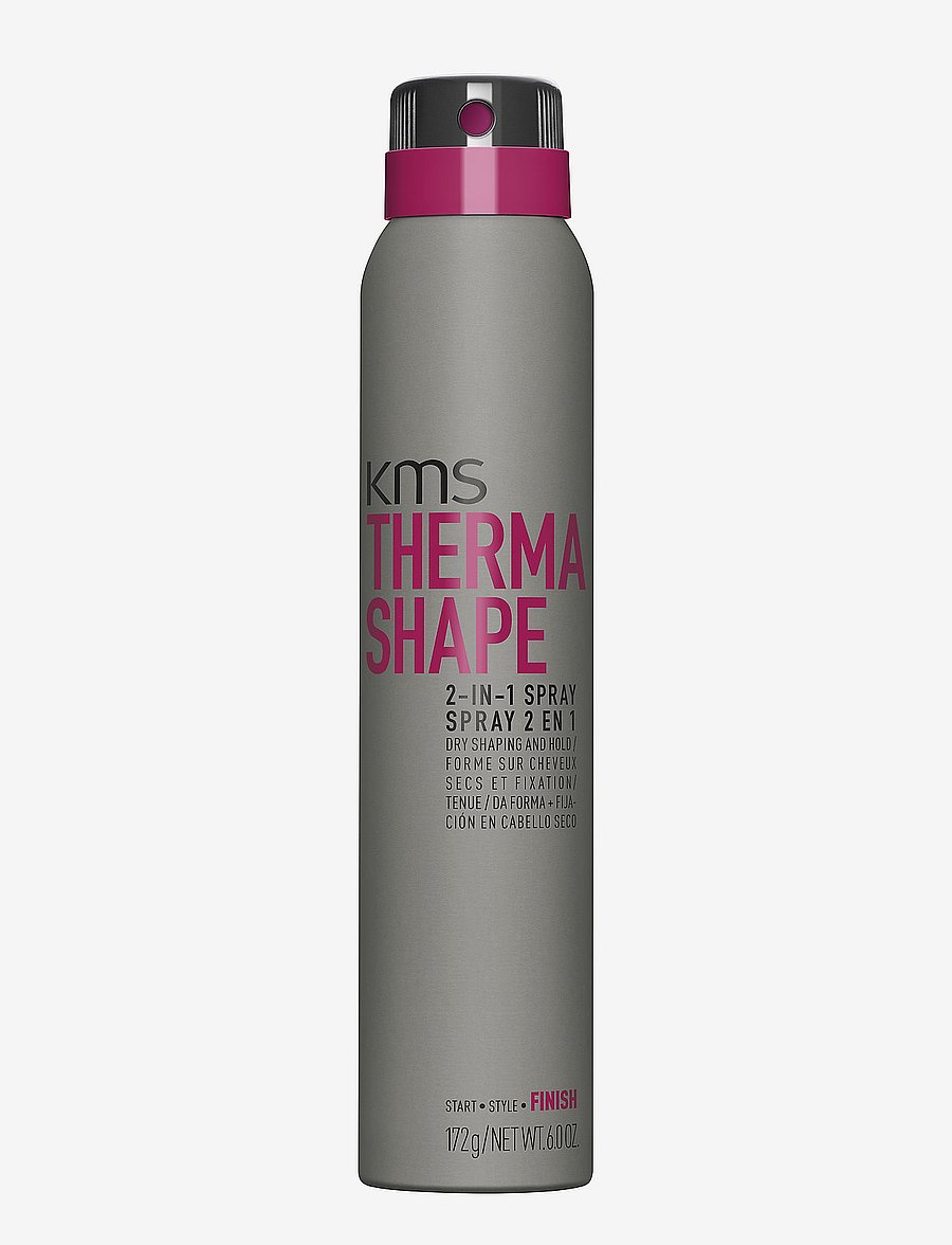 KMS Hair - THERMA SHAPE 2-in-1 Spray 200ml - hårspray - clear - 0