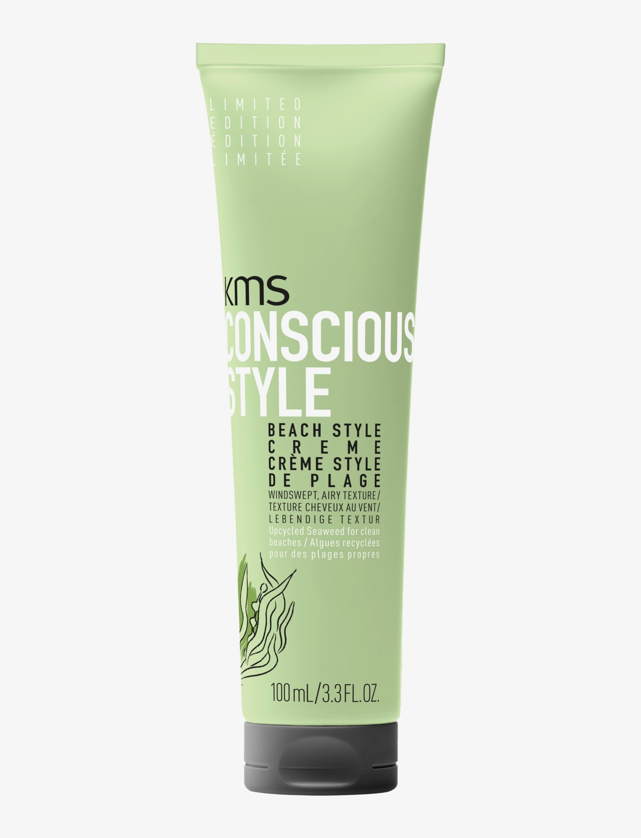 KMS Hair KMS ConciousStyle Beach Style Creme 100ml - Hårprodukter - CLEAR / undefined