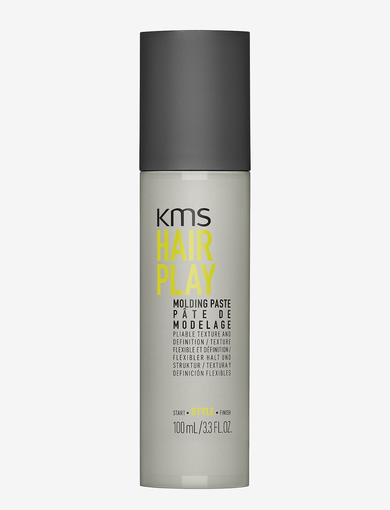 KMS Hair Hair Play Molding Paste 100Ml, Voks og gel, Nude, Str: 100 ml