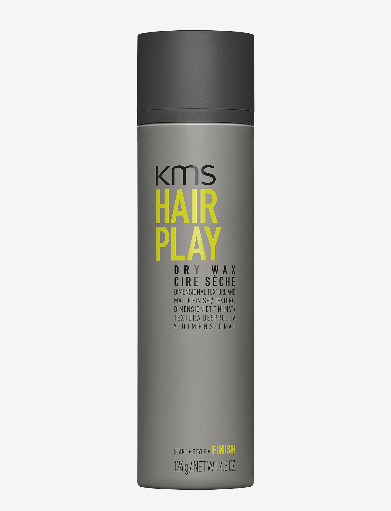 KMS Hair Hair Play Dry Wax 150Ml, Voks og gel, Nude, Str: 150 ml