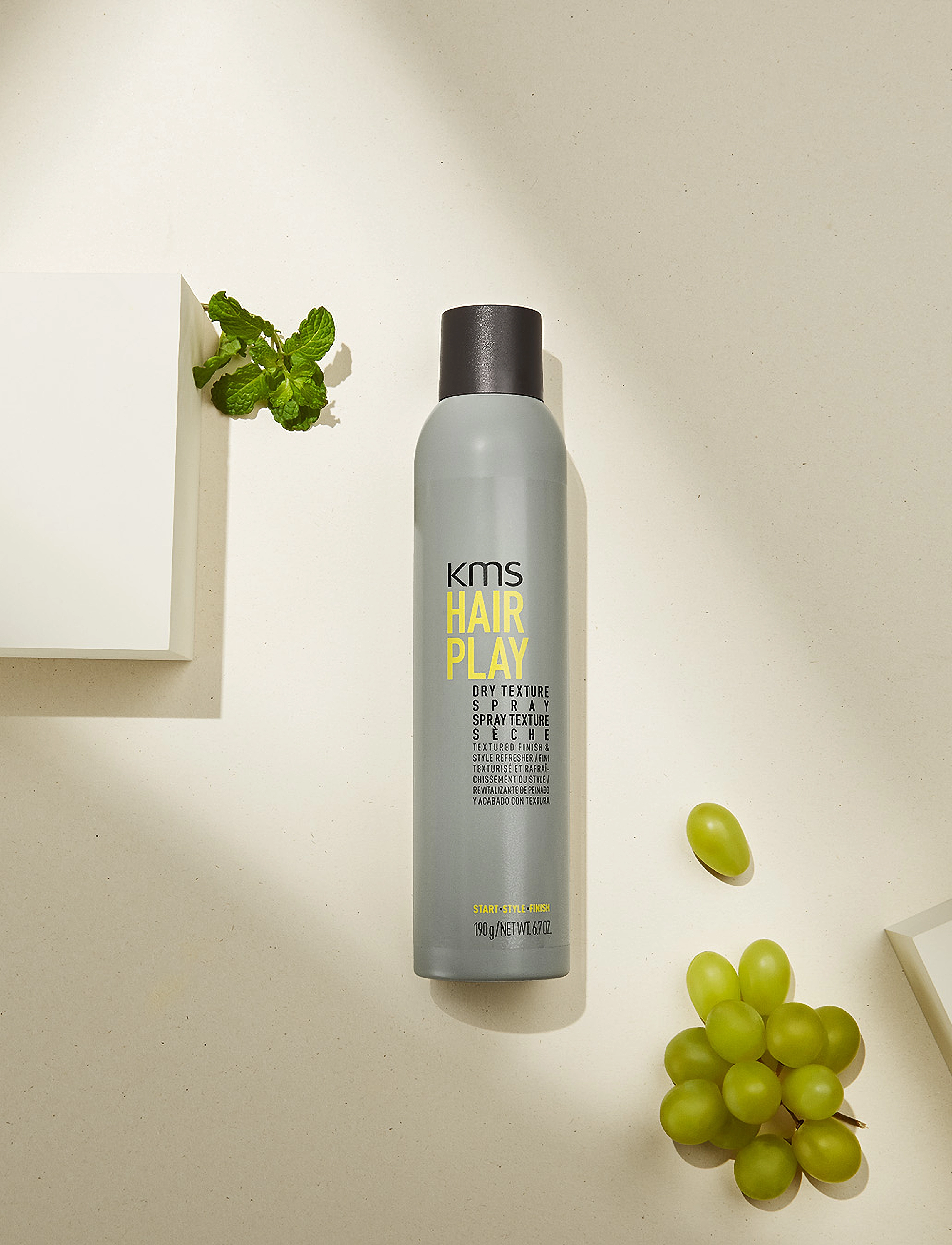 KMS Hair Hair Play Texture Spray 250ml, 250 ml, Styling > Hårspray, Herre