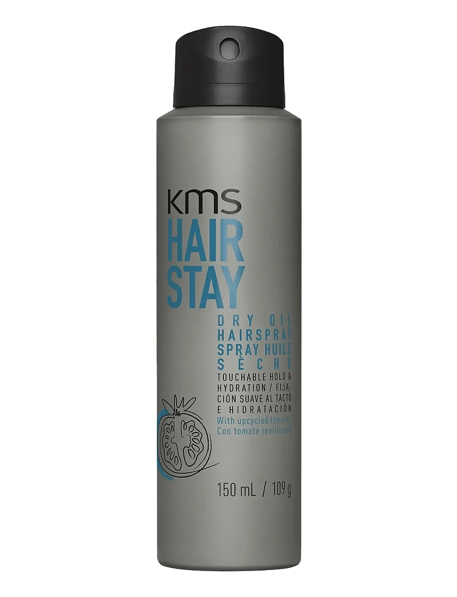 KMS Hair - HAIR STAY Dry Oil Hairspray 75ml - hårspray - clear - 1