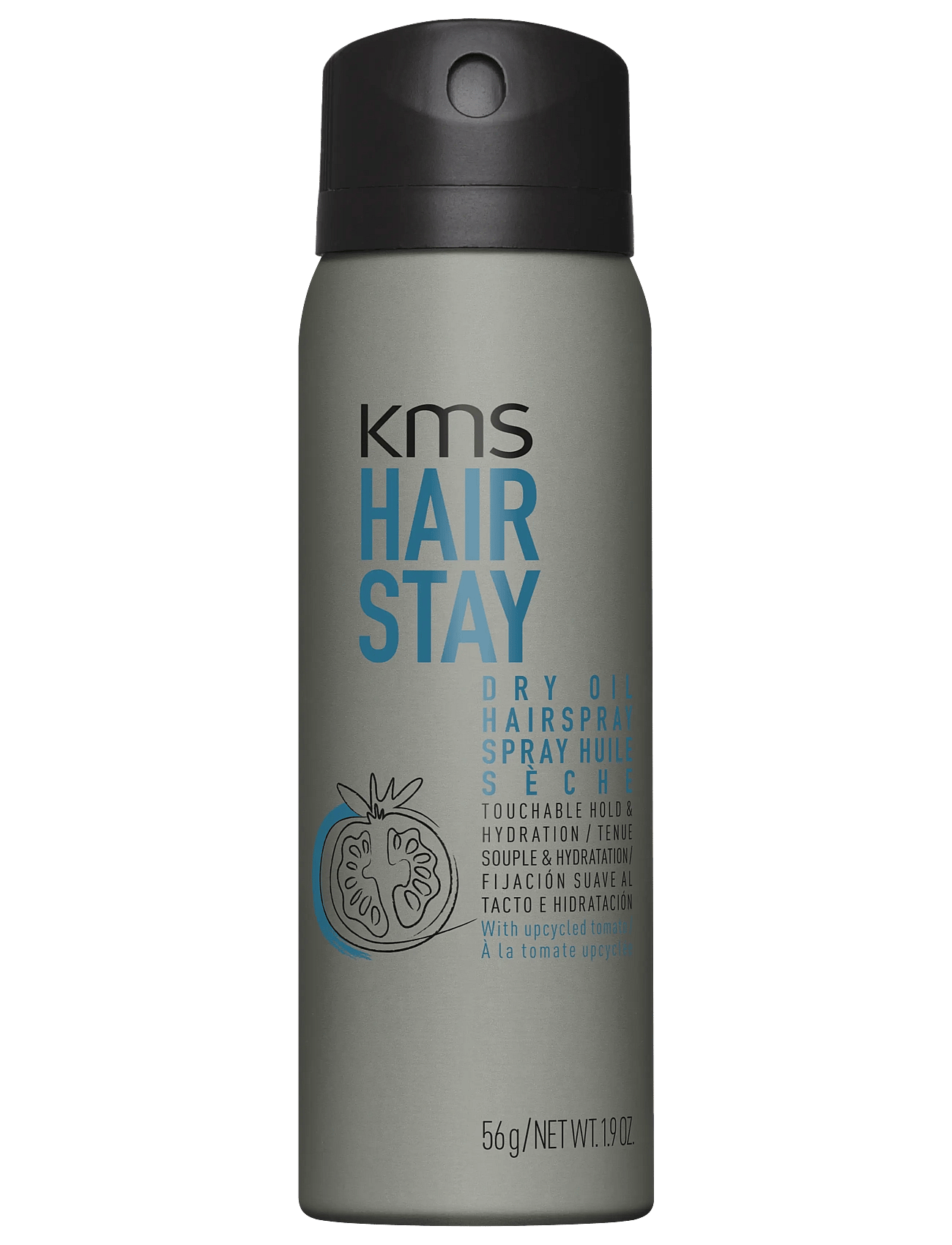 KMS Hair Hair Stay Dry Oil Hairspray 75Ml - Nude - 75 ML