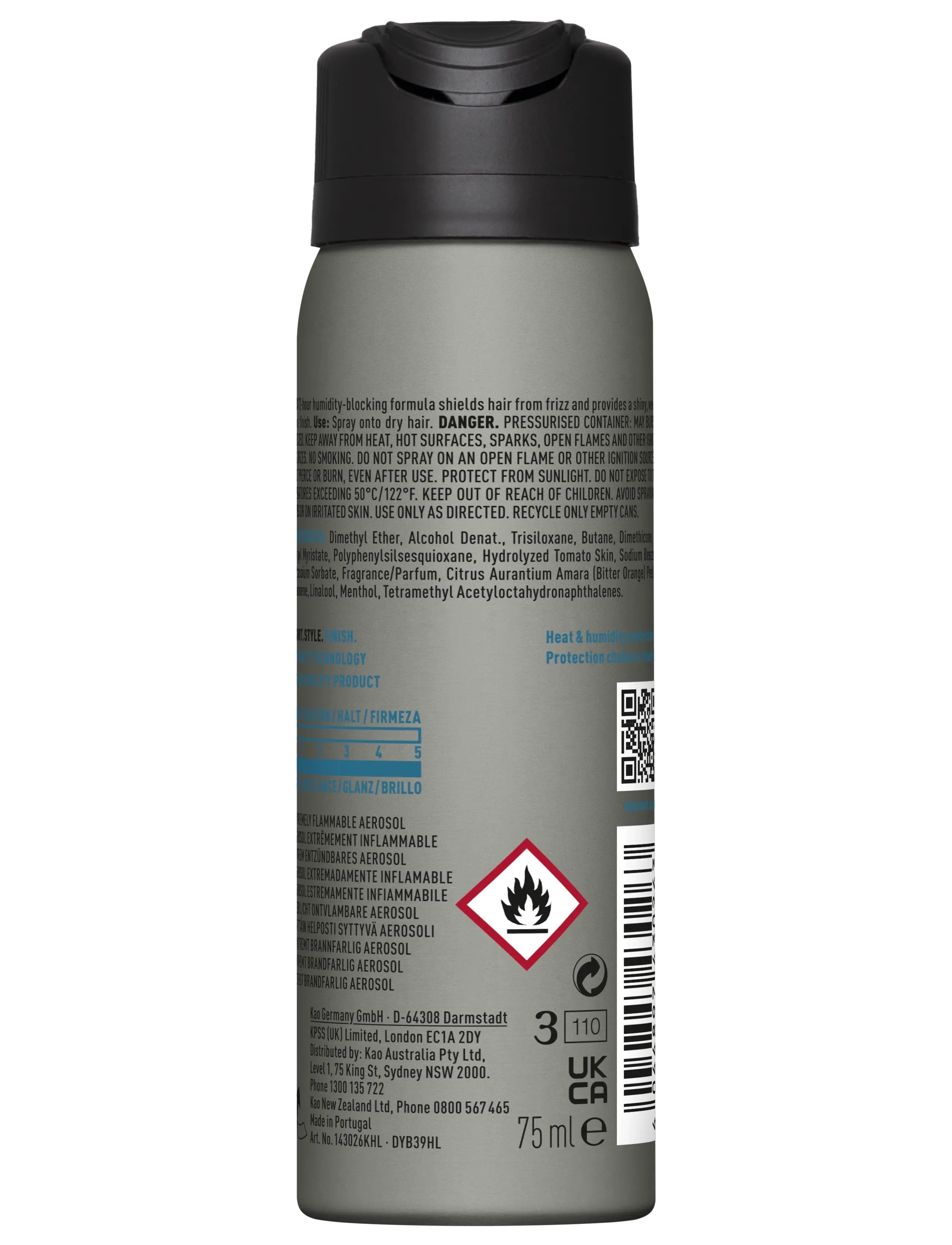 KMS Hair - HAIR STAY Anti-Humidity Seal - hårspray - clear - 1