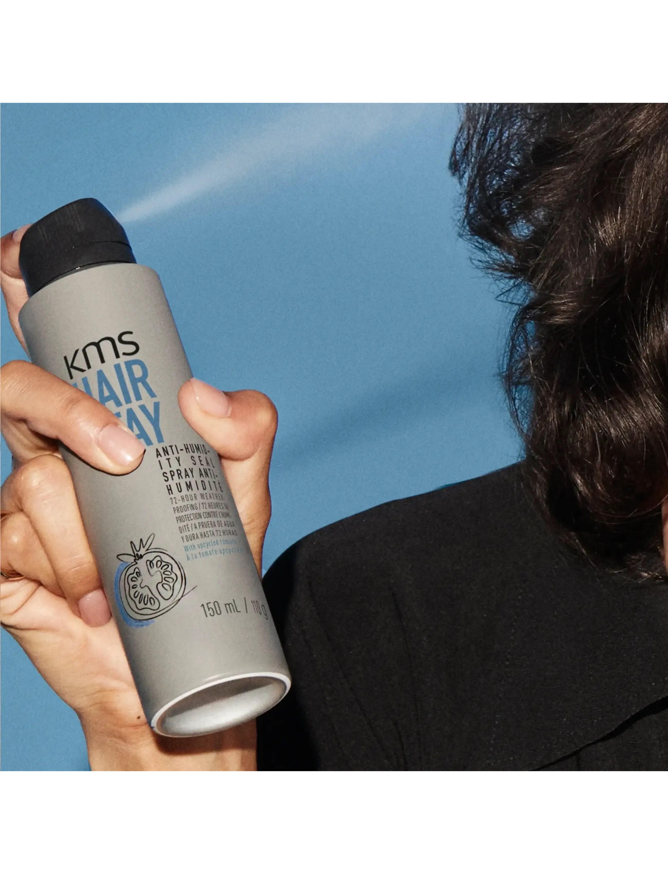 KMS Hair - HAIR STAY Anti-Humidity Seal - hårspray - clear - 4