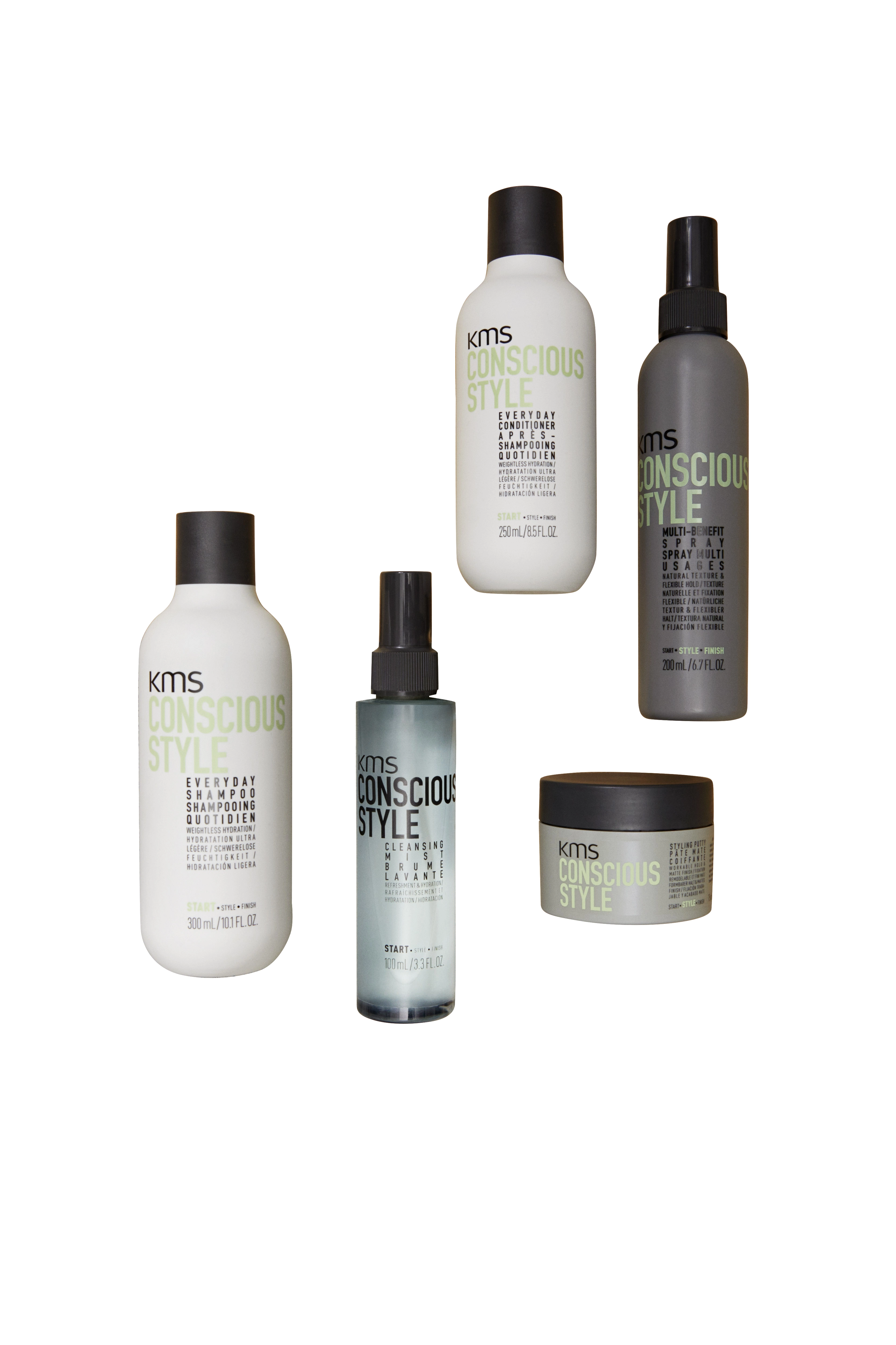 KMS Hair - KMS ConsciousStyle Everyday Shampoo 300 ml - shampoo - clear - 5