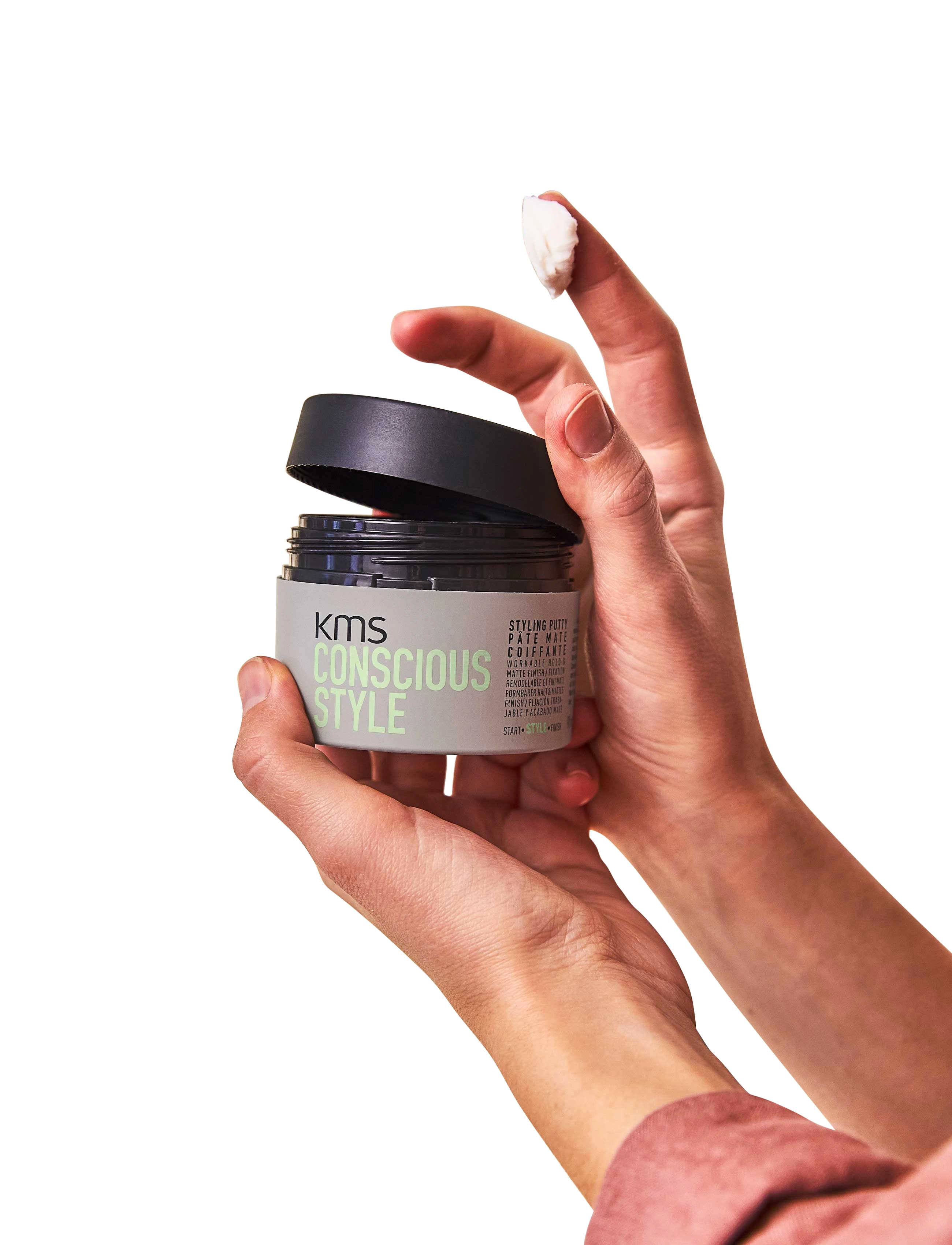 KMS Hair - KMS ConsciousStyle Styling Putty 75 ml - clear - 2