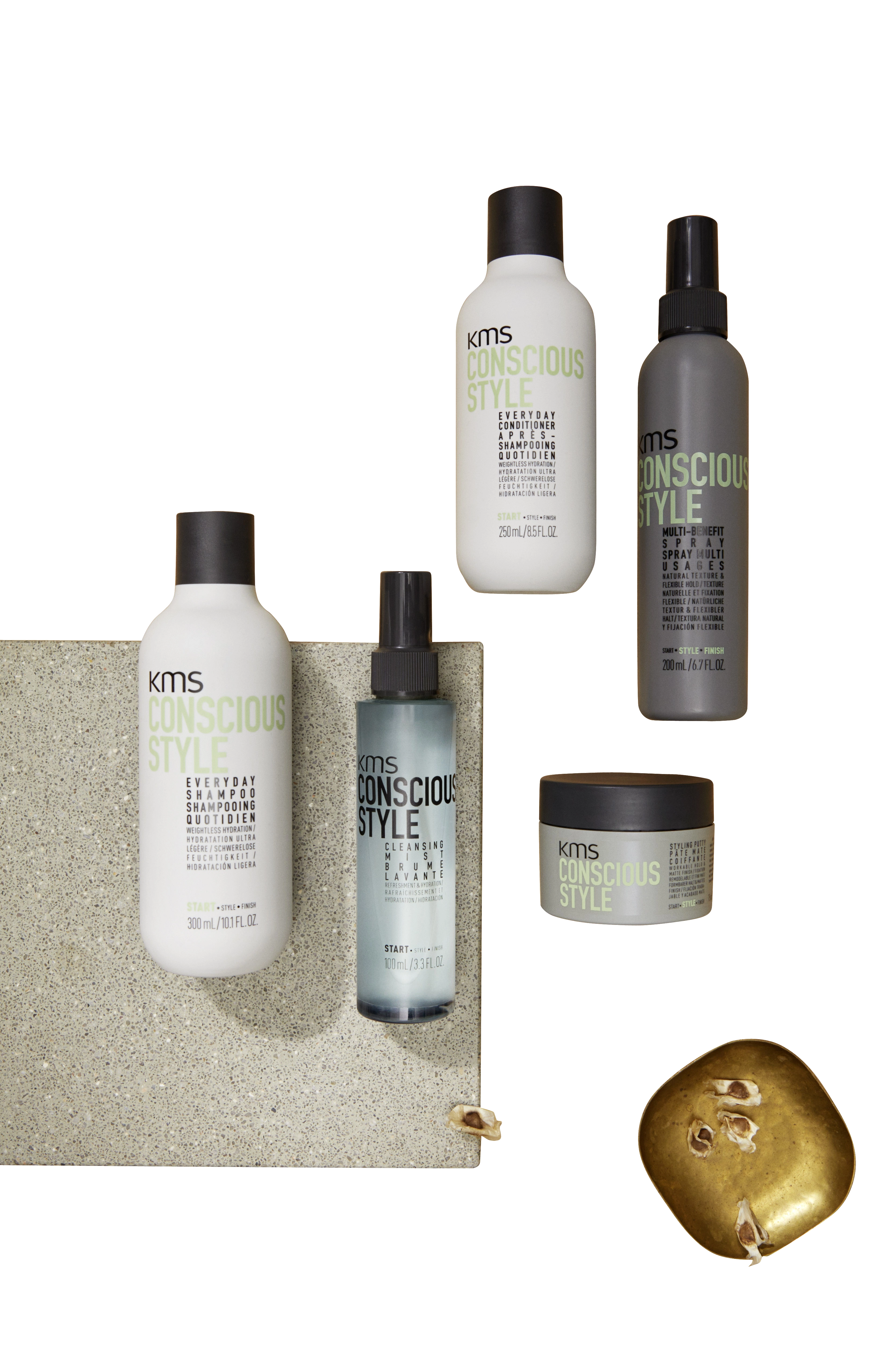 KMS Hair - KMS ConsciousStyle Cleansing Mist 100 ml - hair mist - no colour - 4