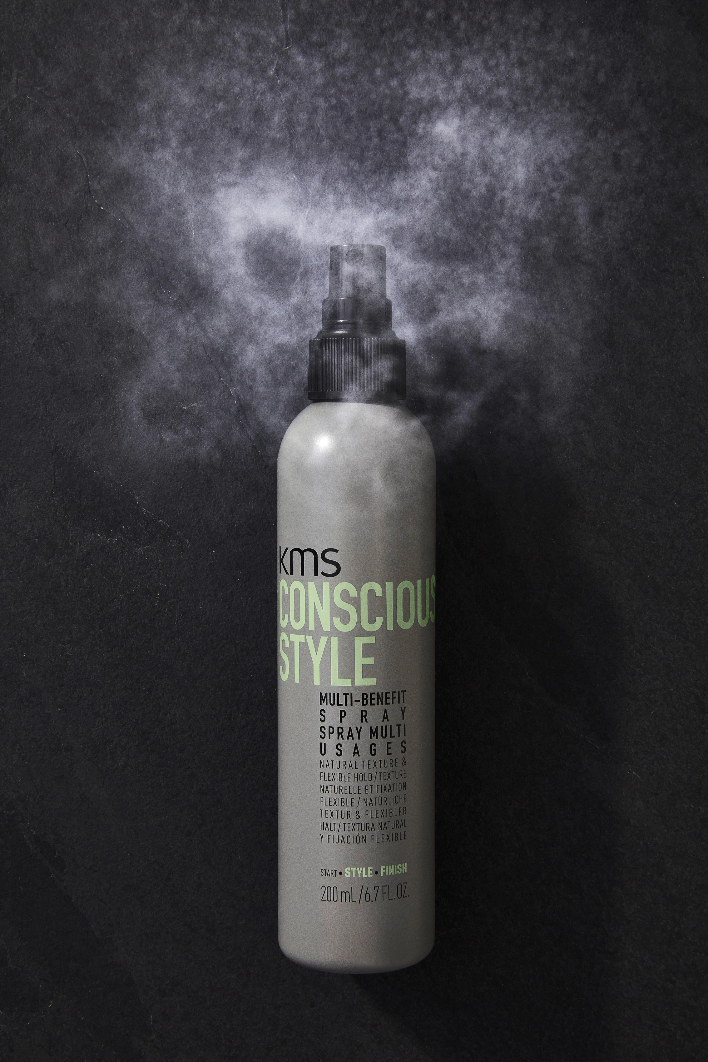KMS Hair Kms Consciousstyle Multi-Benefit Spray 200 ml, 200 ml, Nude, Styling > Hårspray Og Skum, Dame