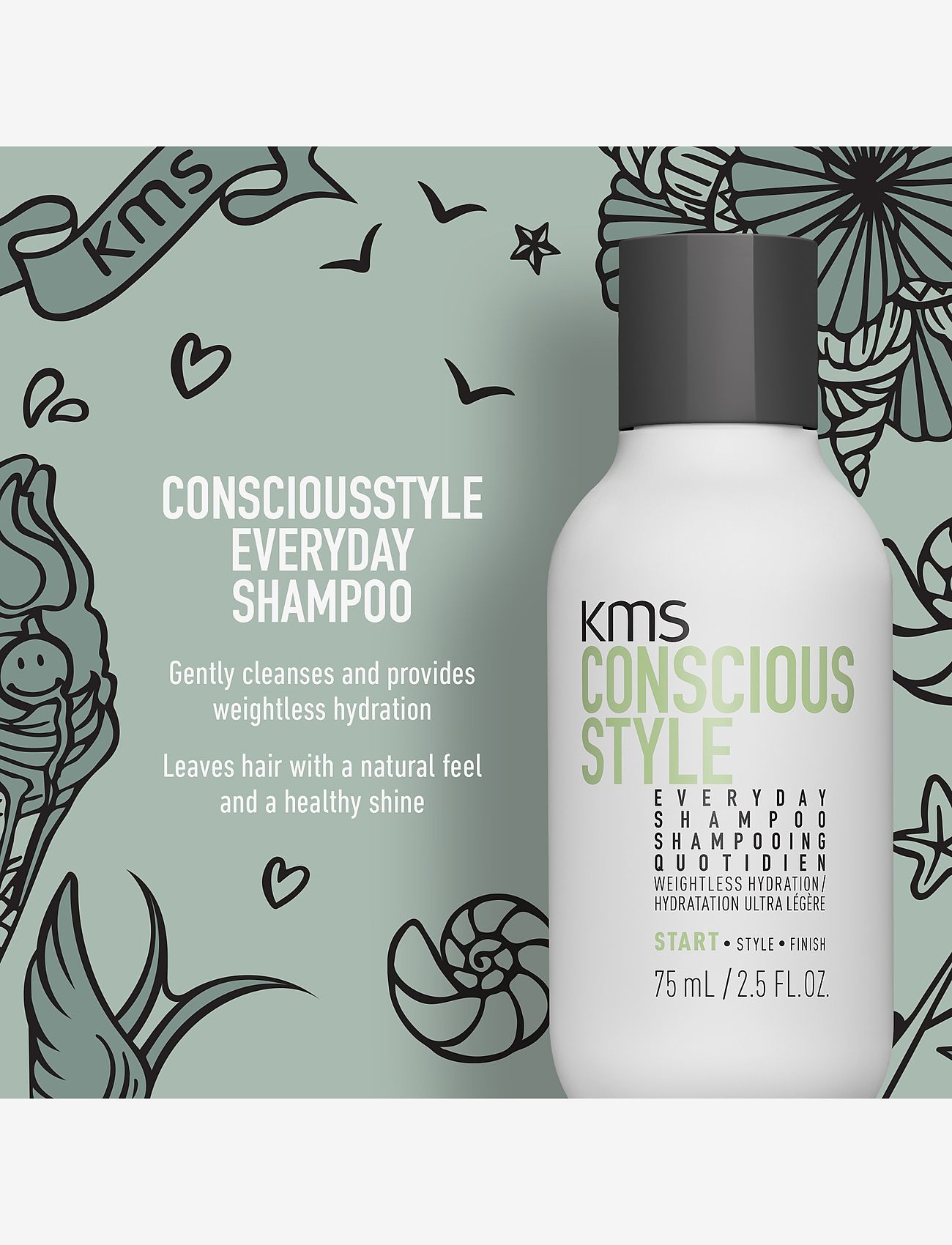 KMS Hair - KMS Conscious Style Travel Set - mellem 200-500 kr - clear - 2