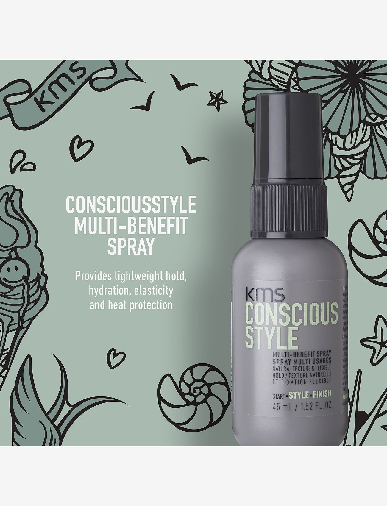 KMS Hair - KMS Conscious Style Travel Set - mellem 200-500 kr - clear - 4