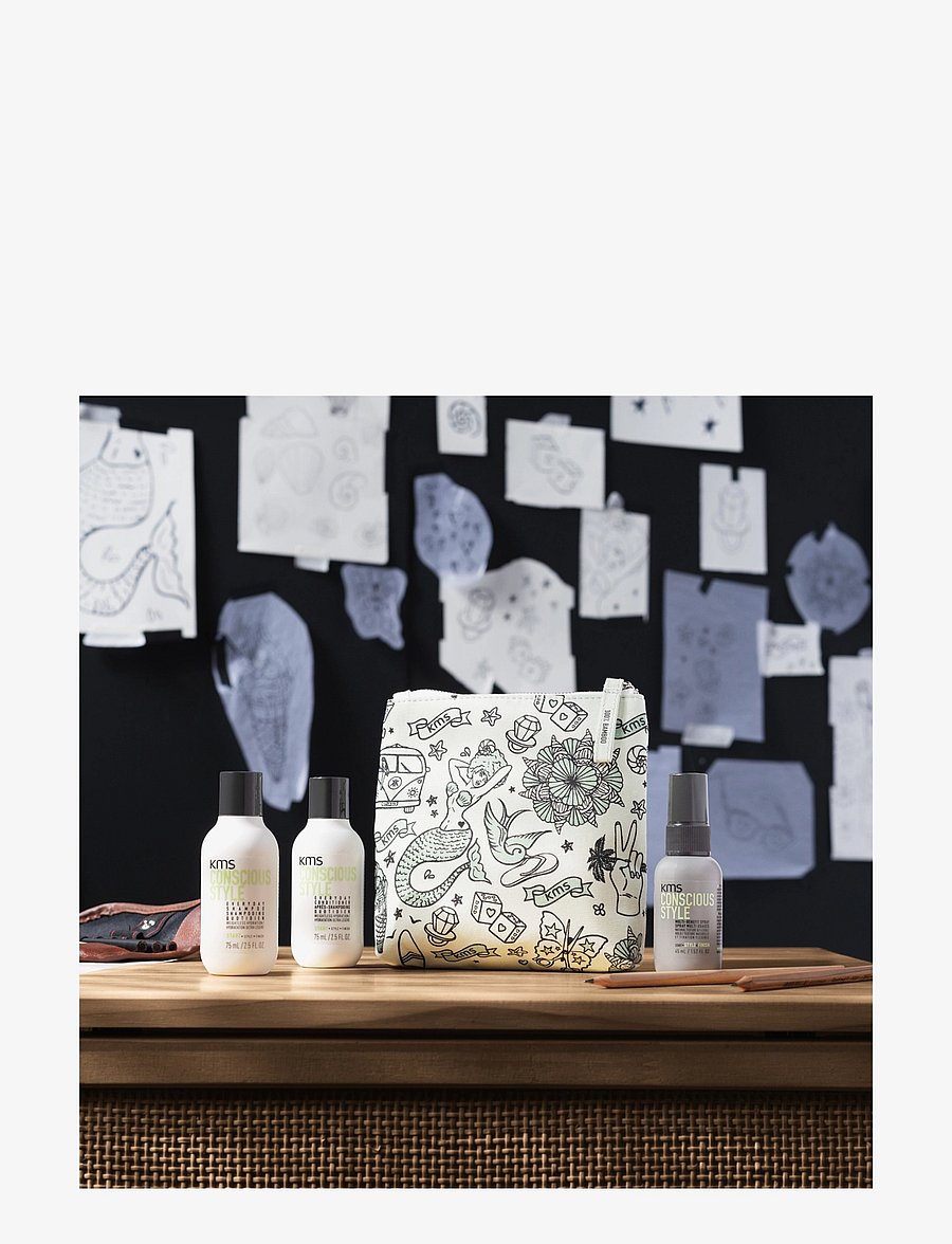 KMS Hair - KMS Conscious Style Travel Set - gåvoset - clear - 5
