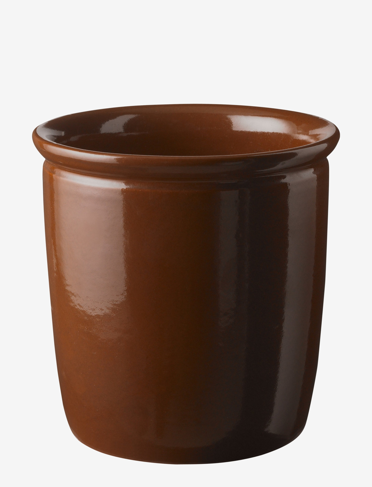 Knabstrup Keramik - Pickle jar - najniższe ceny - brown - 0