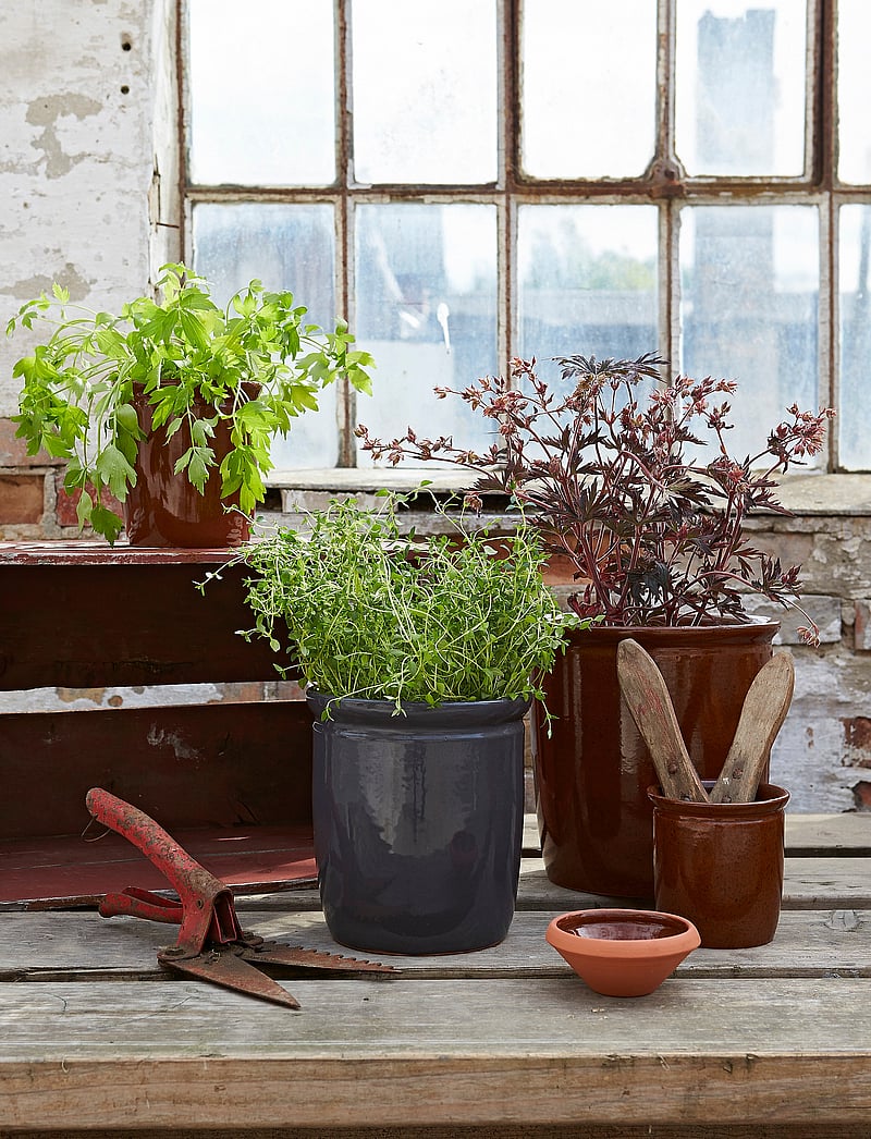 Knabstrup Keramik - Knabstrup syltburk 1 l. terracotta - die niedrigsten preise - brown - 1