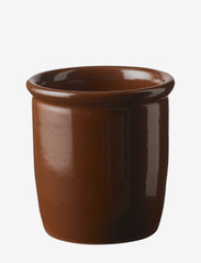 Knabstrup Keramik - Knabstrup syltburk 0.5 l. terracotta - alhaisimmat hinnat - brown - 0