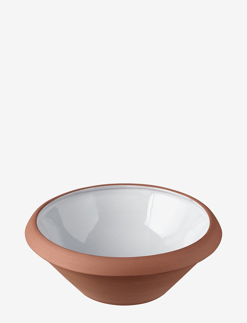 Knabstrup Keramik - Dough dish - segamiskausid - light grey - 1