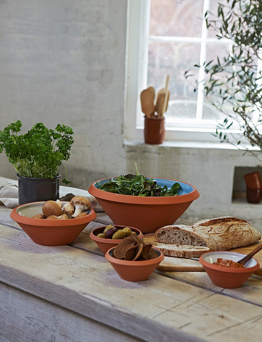 Knabstrup Keramik - Knabstrup degfat 2 l. terracotta - die niedrigsten preise - terracotta - 1