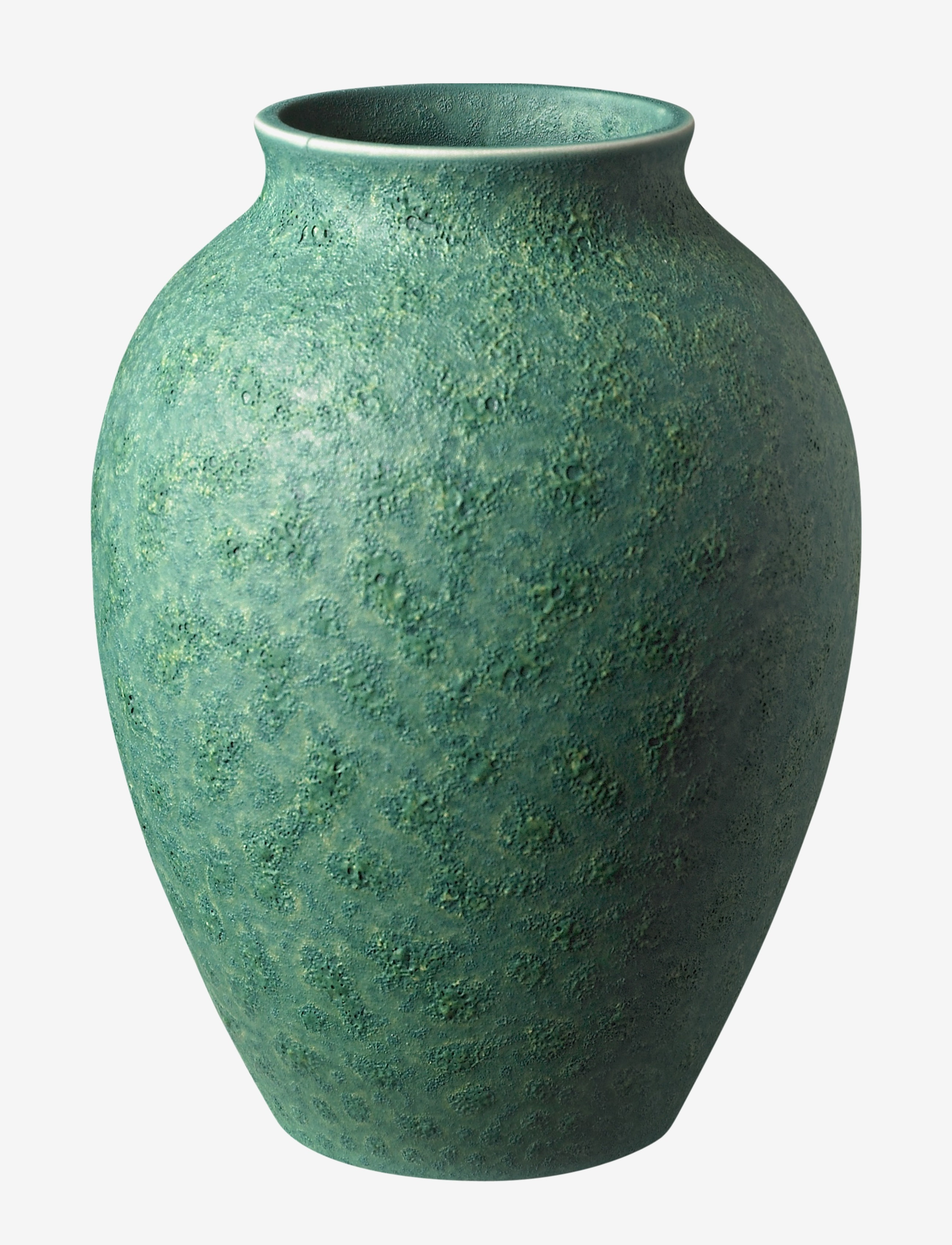 KNABSTRUP KERAMIK Knabstrup Vase Grün - H12.5CM - Unisex