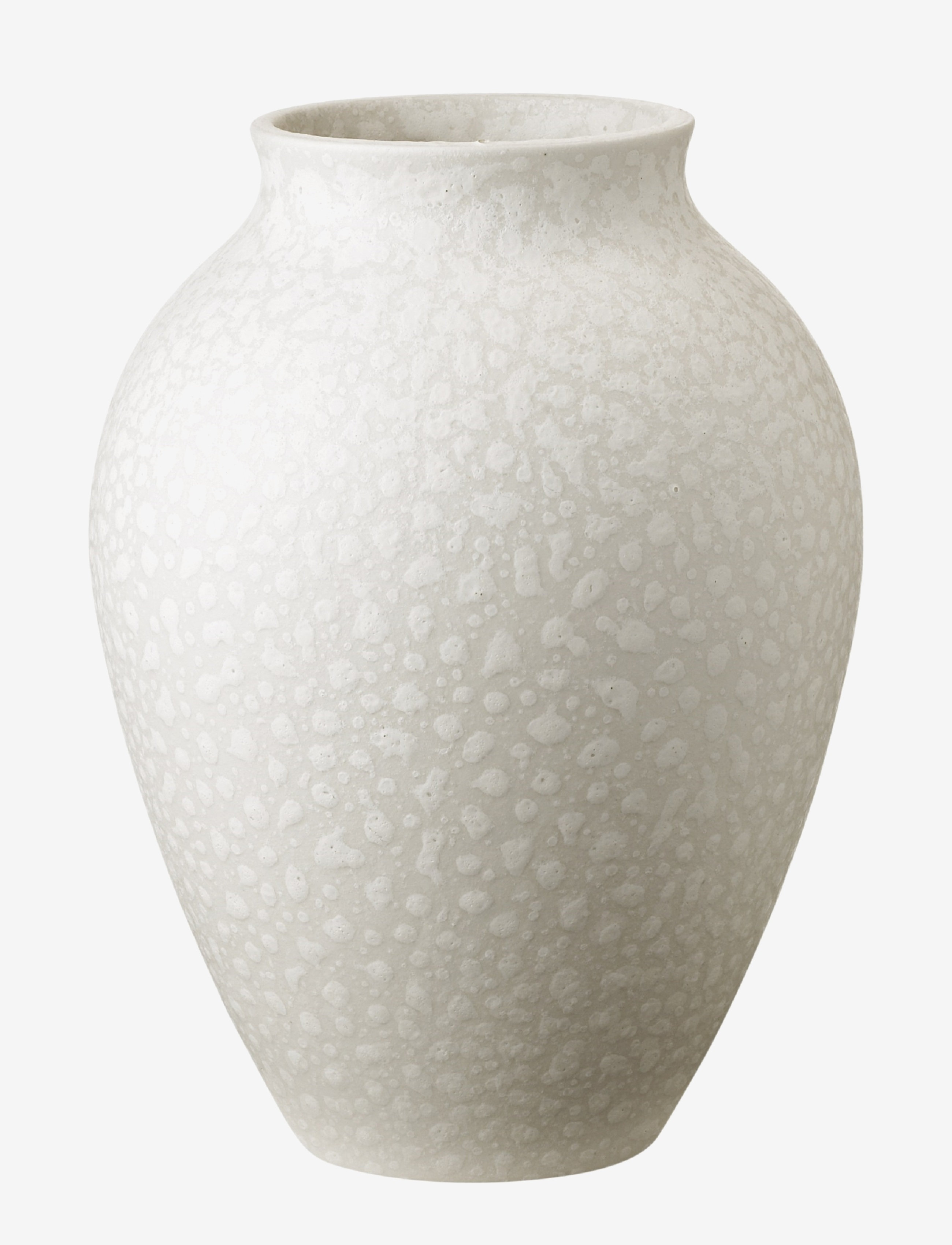 KNABSTRUP KERAMIK Knabstrup Vase Weiß - H20CM - Unisex