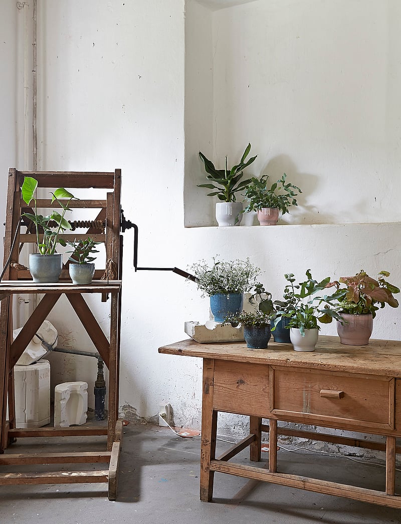 Knabstrup Keramik - Flowerpot - die niedrigsten preise - ocean green - 2