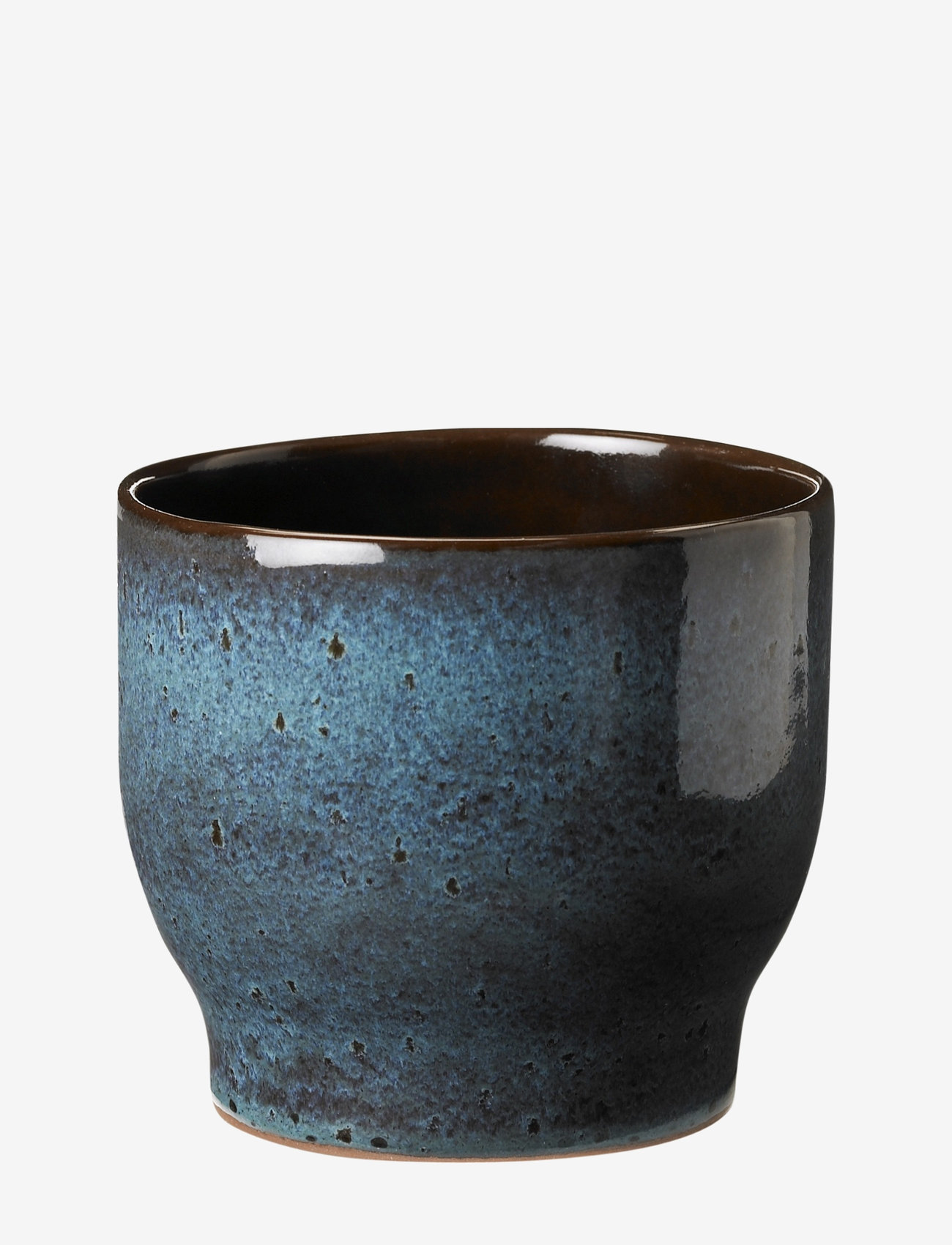 Knabstrup Keramik - Flowerpot - najniższe ceny - ocean green - 0