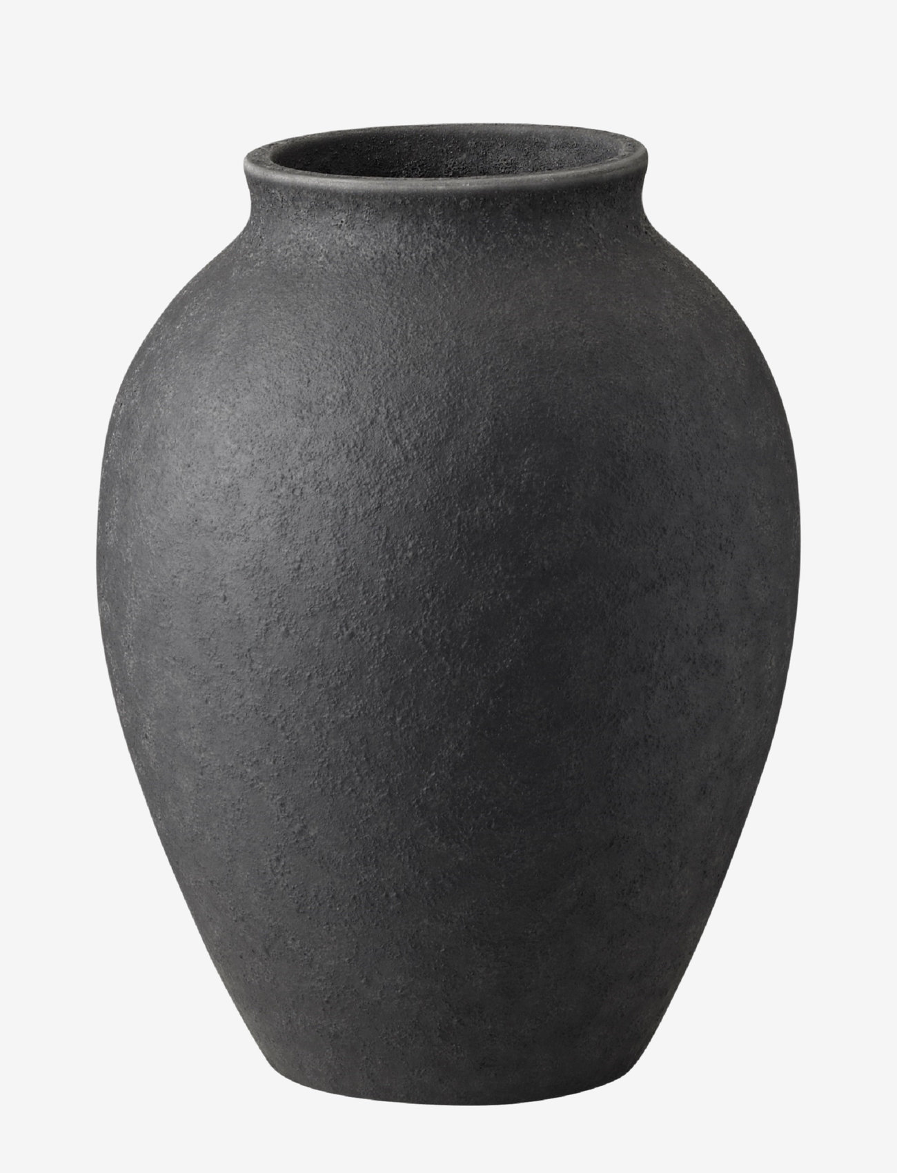 Knabstrup Keramik - Knabstrup vas H 12.5 cm black - mazas vāzes - black - 0