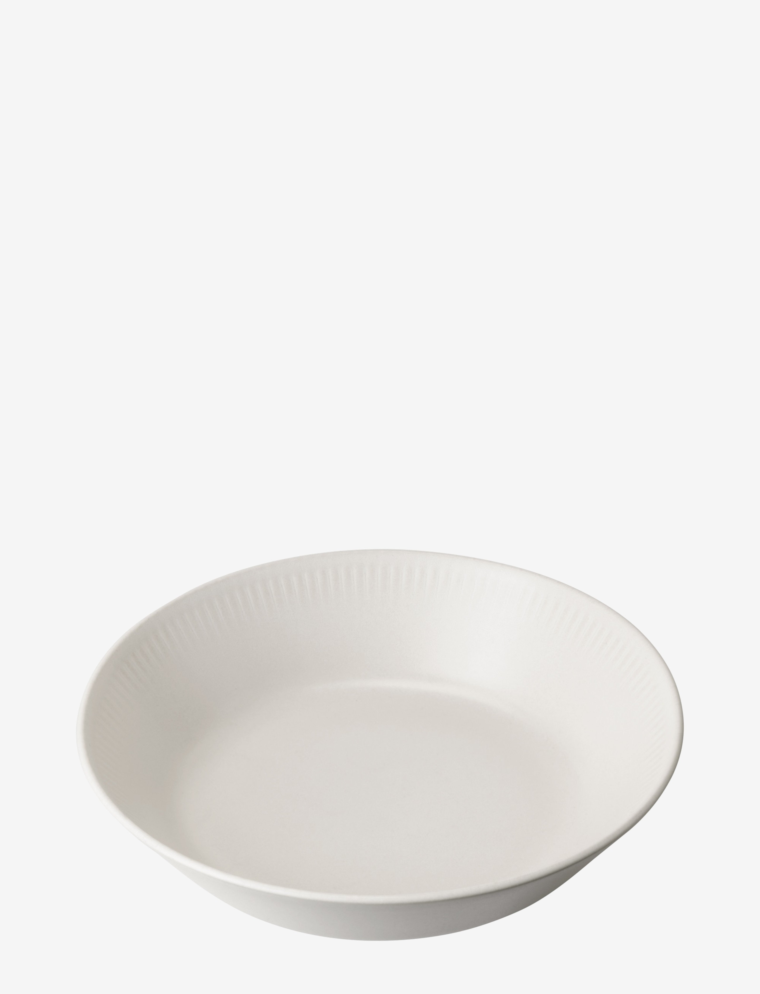 KNABSTRUP KERAMIK Knabstrup Dyb Tallerken Weiß - Ø 18 CM - Unisex