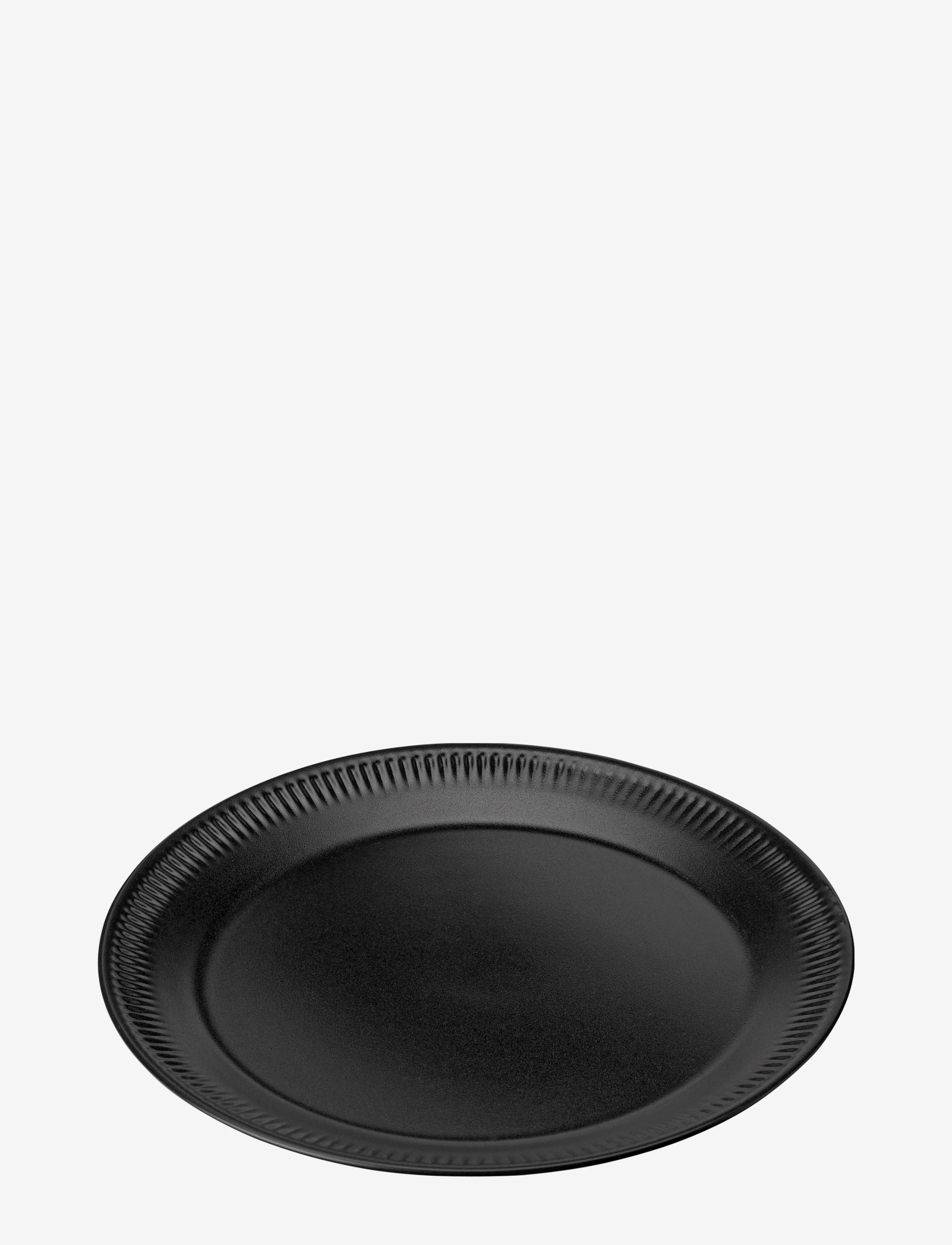 KNABSTRUP KERAMIK Knabstrup Tallerken Schwarz - Ø 19 CM - Unisex