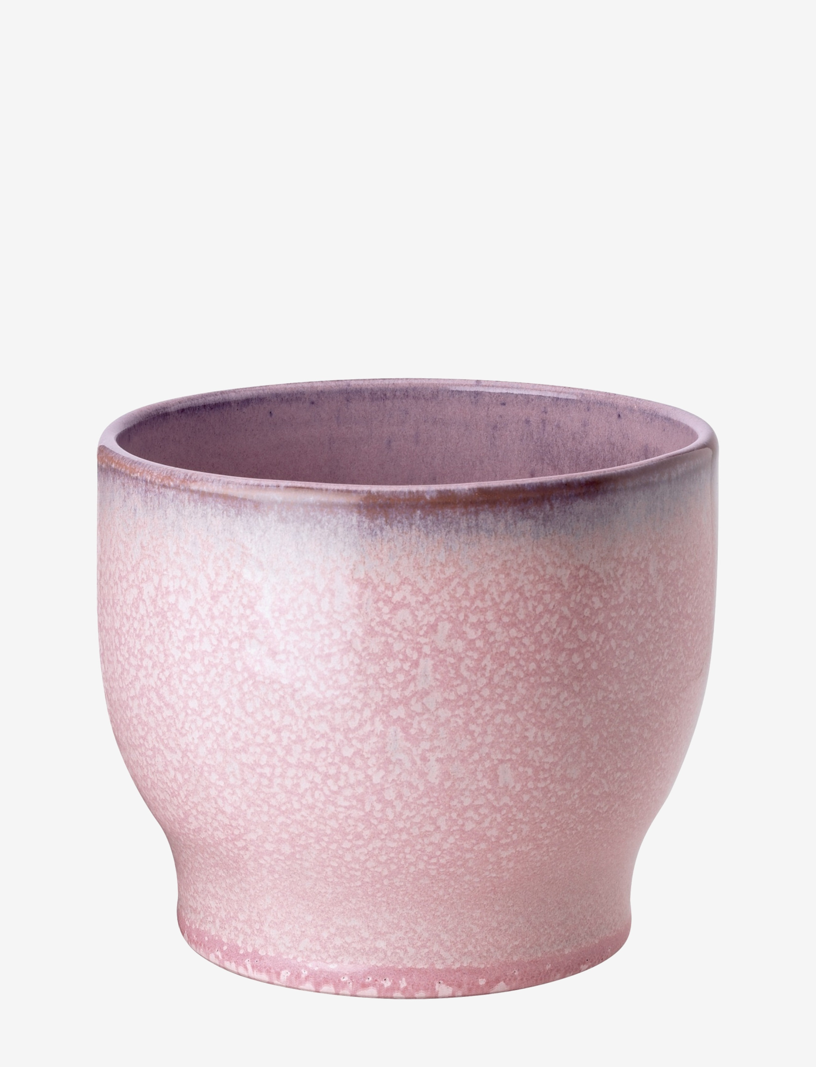 Knabstrup Keramik Urtepotteskjuler, Flower Pots, Pink, Str: H13CM