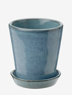 Knabstrup odlingskruka Ø 10.5 cm dusty blue, Knabstrup Keramik