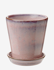 Knabstrup Keramik - Knabstrup odlingskruka Ø 10.5 cm rose - die niedrigsten preise - pink - 0
