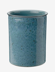 Knabstrup Keramik - Knabstrup redskapshållare Ø 12.5 cm dusty blue - cilindervazen - dusty blue - 0