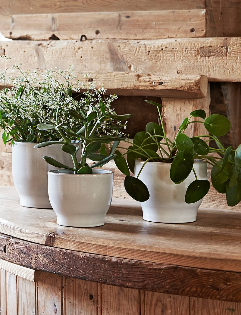 Knabstrup Keramik - Flowerpot - die niedrigsten preise - white - 1