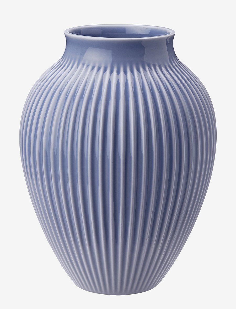 Knabstrup Keramik - Knabstrup vas ripple - die niedrigsten preise - lavender blue - 0