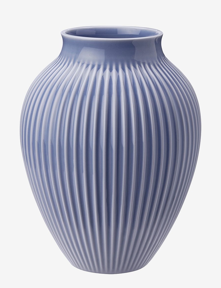 Knabstrup Keramik - Knabstrup vas ripple - die niedrigsten preise - lavender blue - 0