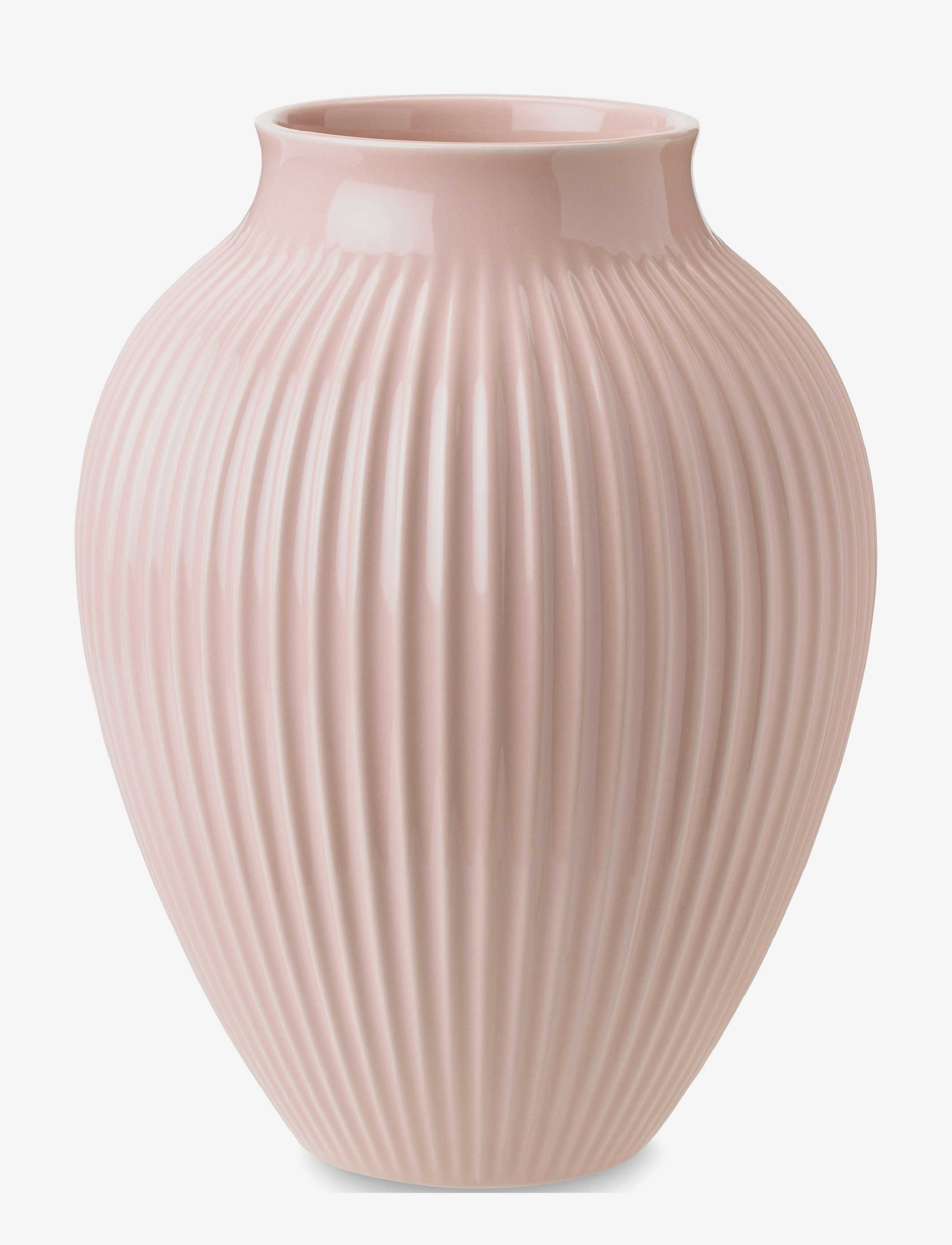KNABSTRUP KERAMIK Knabstrup Vase, Riller Pink - H27CM - Unisex