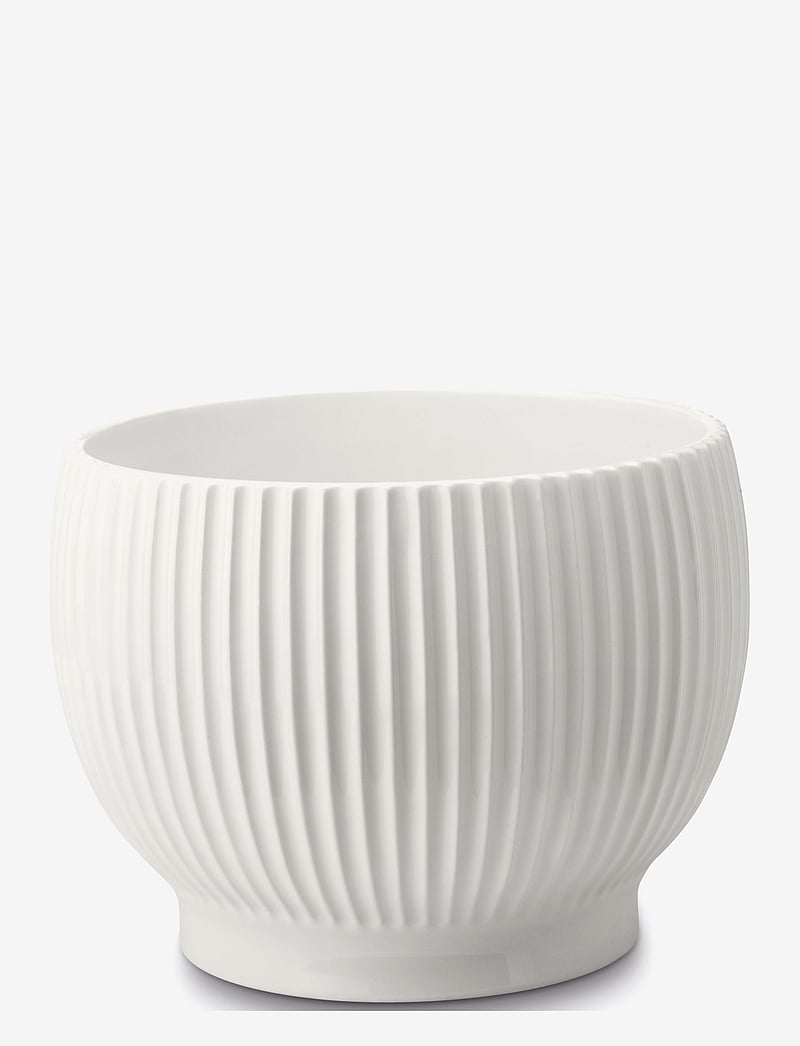 Knabstrup Keramik - Knabstrup flowerpot - white - 0