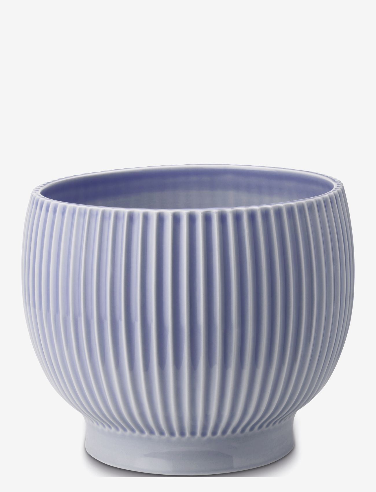 Knabstrup Keramik - Knabstrup flowerpot - najniższe ceny - lavender blue - 0